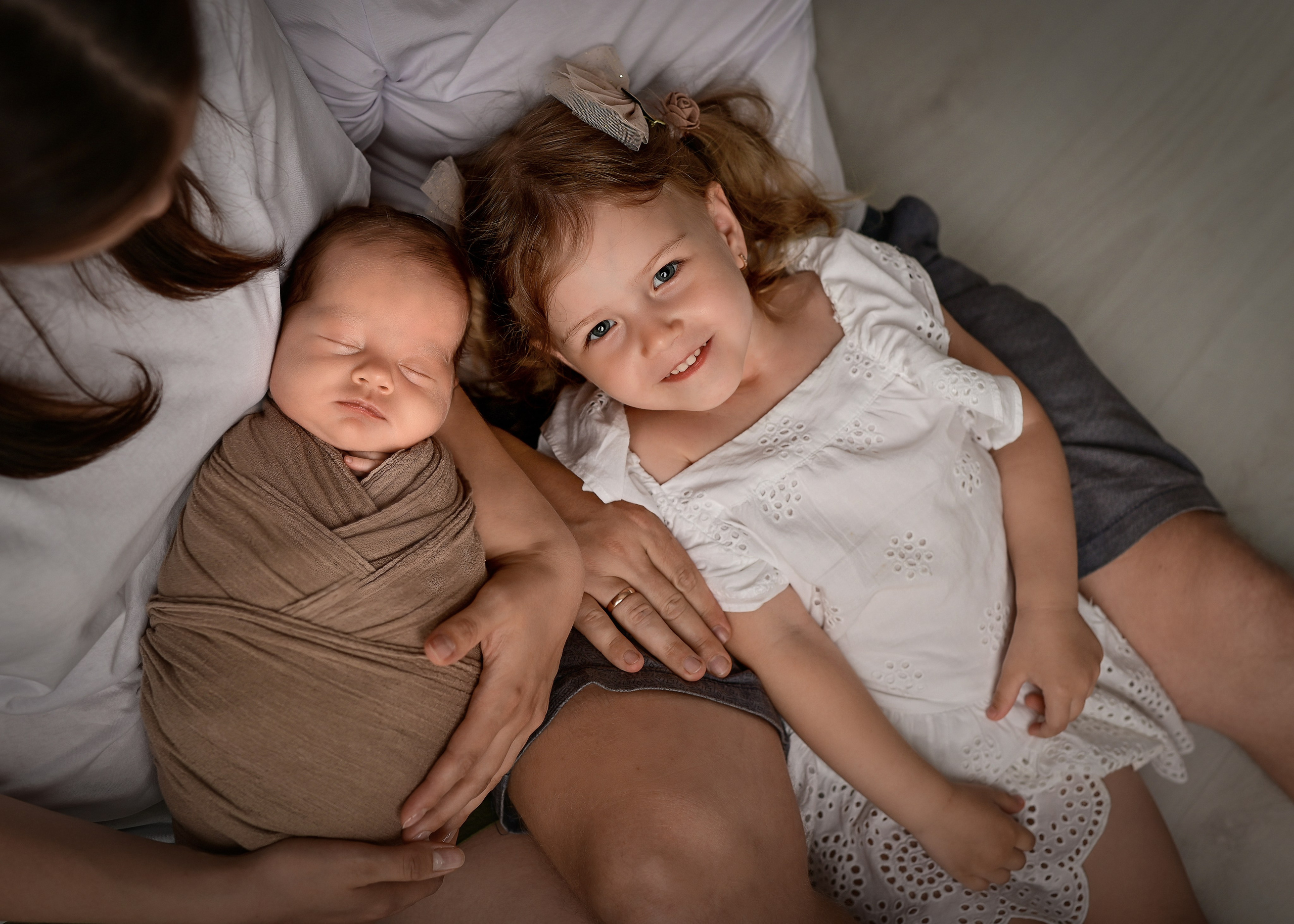 Лайфстайл с элементами ньюборн. Фотограф новорождённых малышей в Краснодаре Татьяна Нагорная