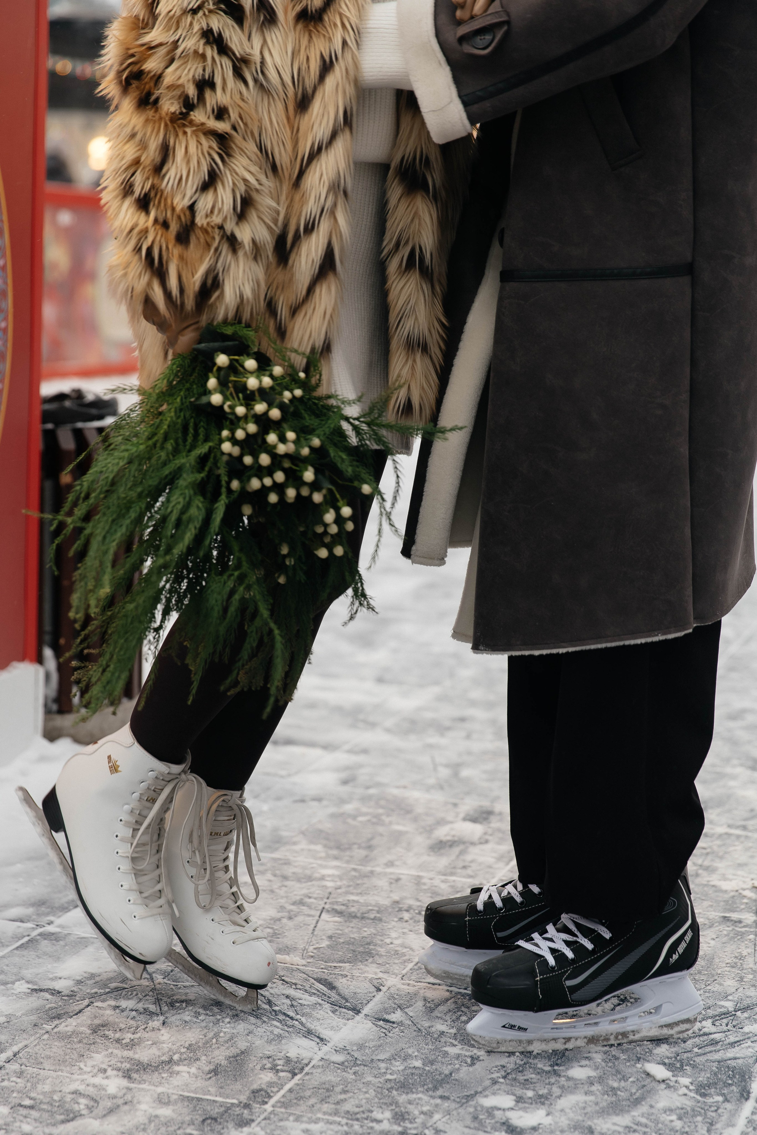 Зимняя история любви. Фотограф индивидуальных женских портретов и LOVEstory в Москве