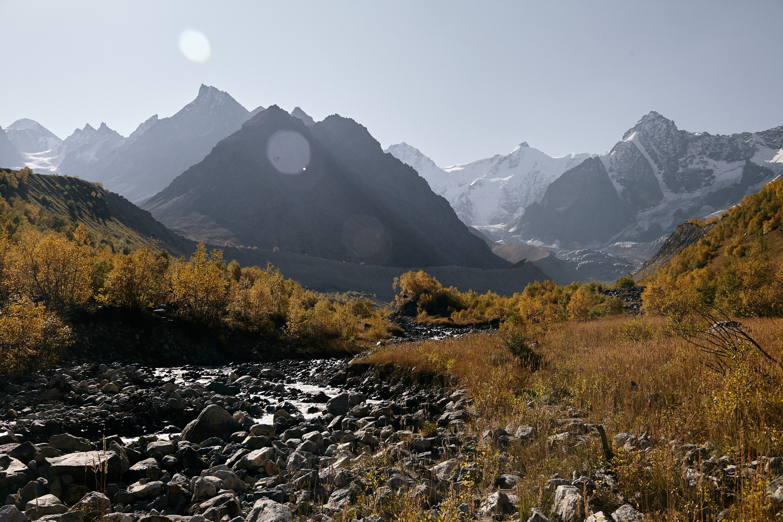 Чегем, дорога к леднику Шаурту. Фотограф Продюсер в горах КБР / Москва  Нальчик Горы