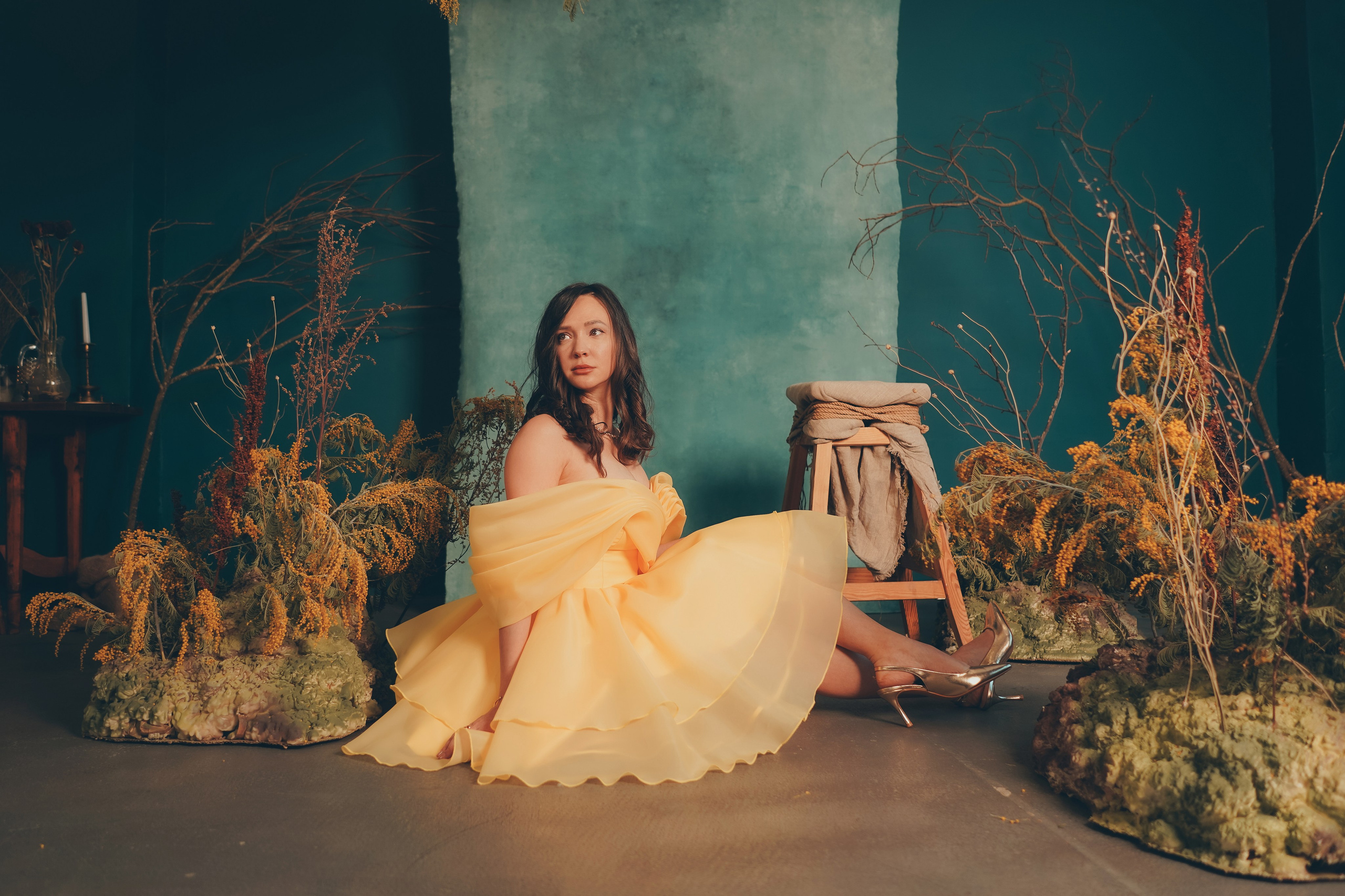 Виктория. Мимозы. Свадебный фотограф Копков Геннадий