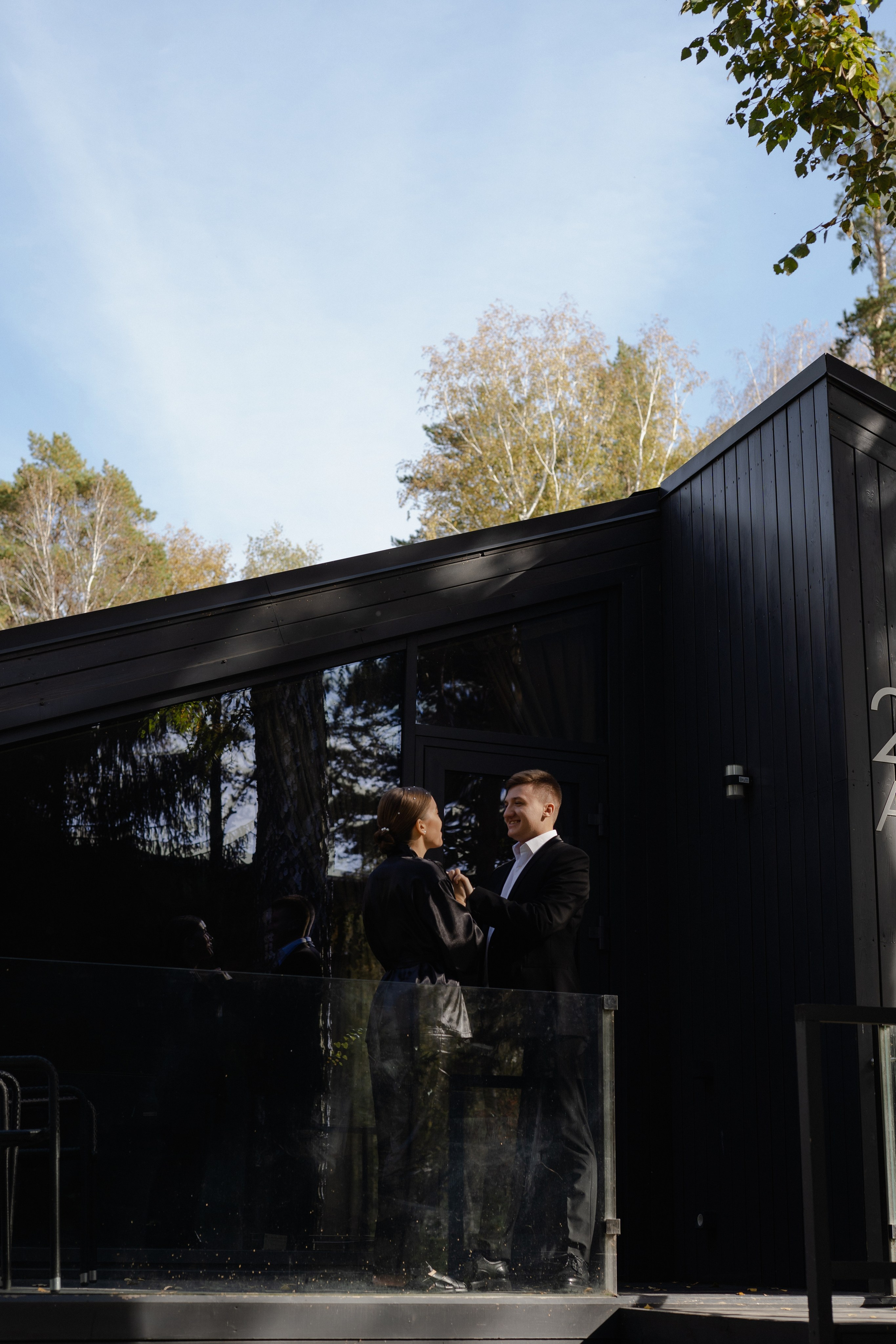 Любовь и Артур. Сосновый бор. Фотограф Аля Овчарова