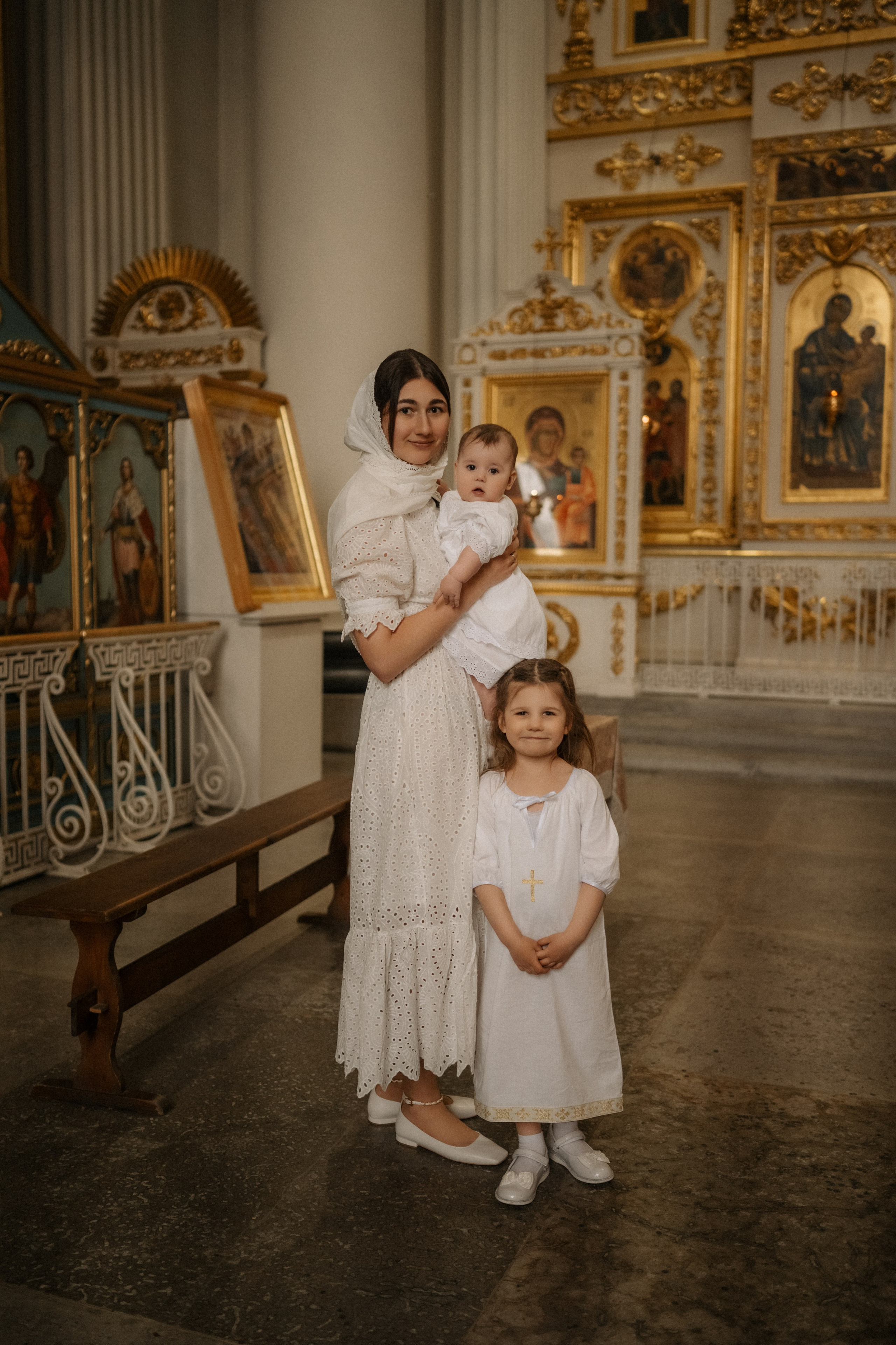 Аня и Лиза — Троицкий собор. Семейный фотограф/ фотограф на крещение в Санкт-Петербурге Дьяконова Валерия