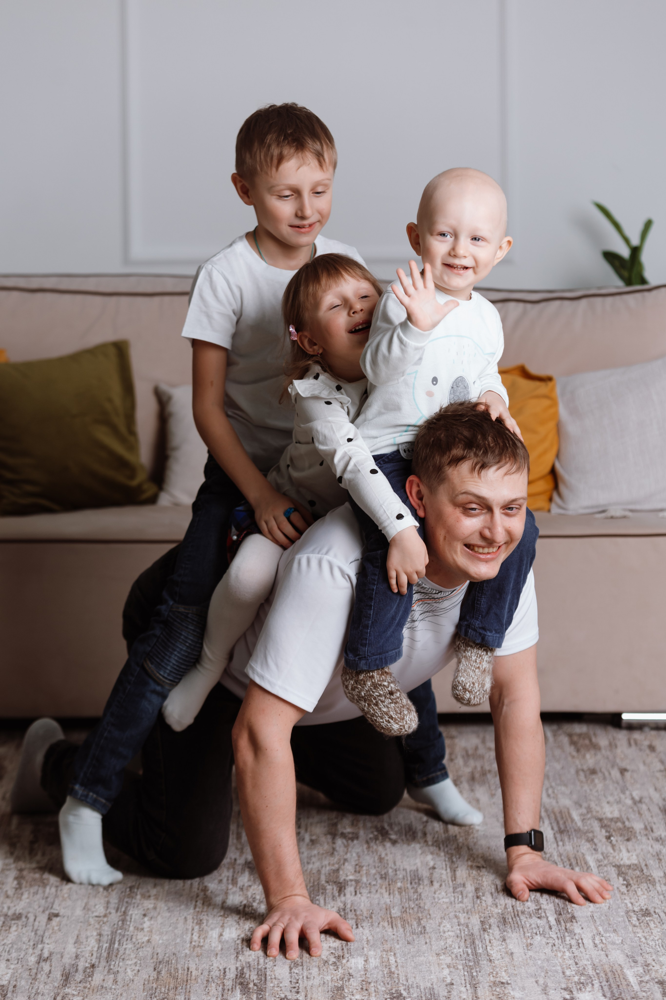 Большая семейная фотосессия. Профессиональный фотограф Надежда Антонова