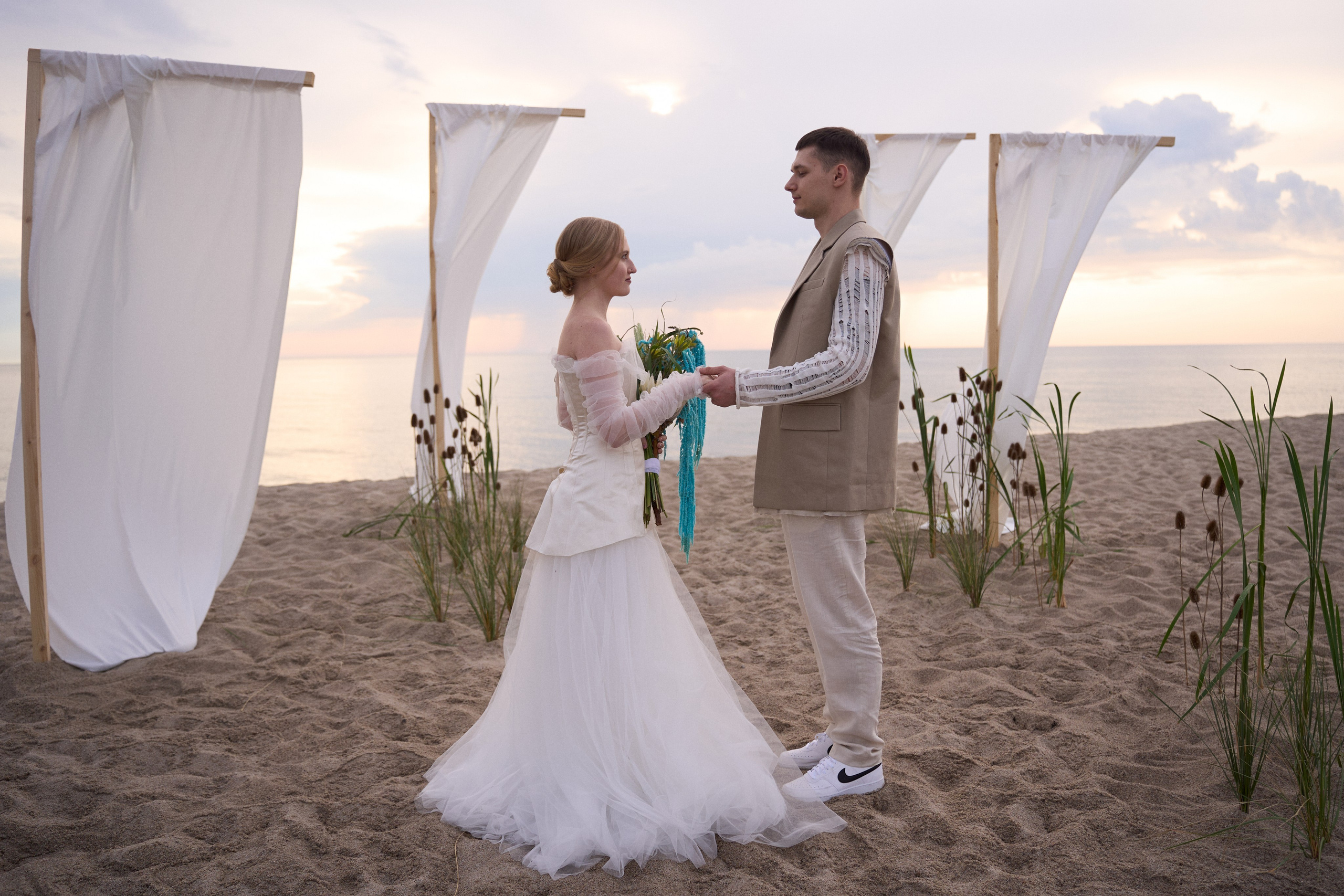 Янтарная свадьба. Калининград. Оформление свадеб, декор свадеб Вера Маркова, Москва