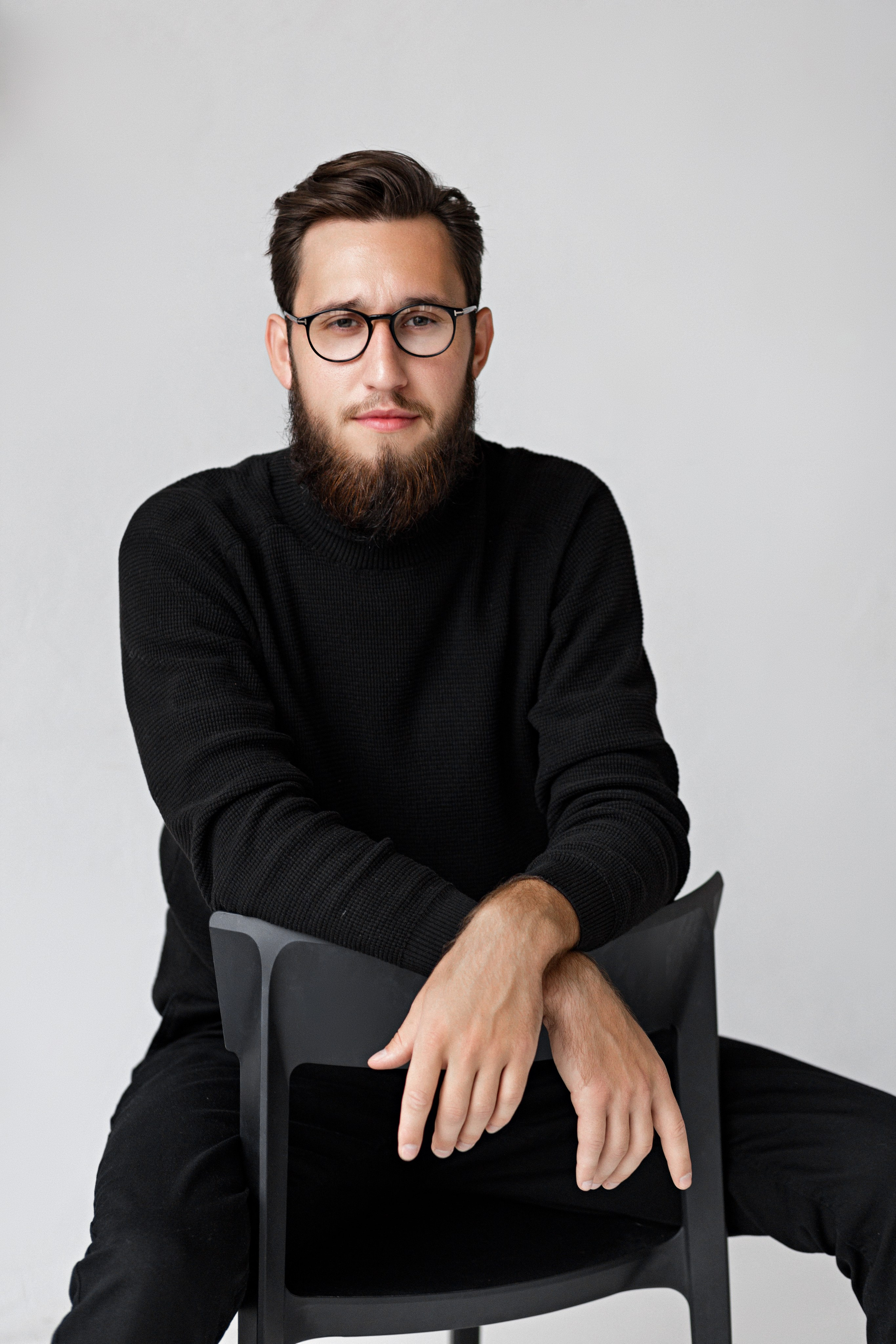 Мужская фотосессия для соцсетей