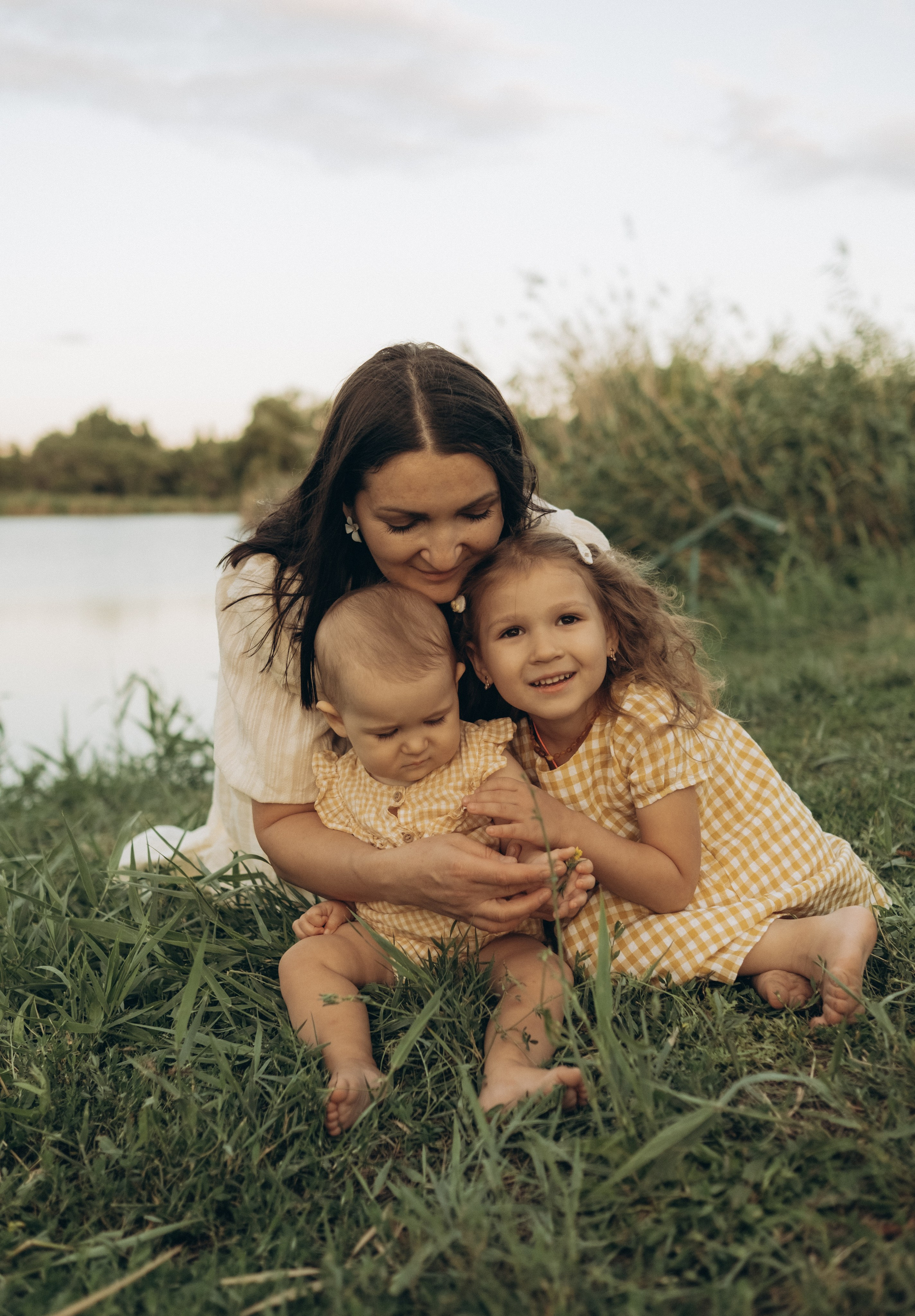 Семейная история на озере Сарпа. Фотограф в Москве Ольга Елоева
