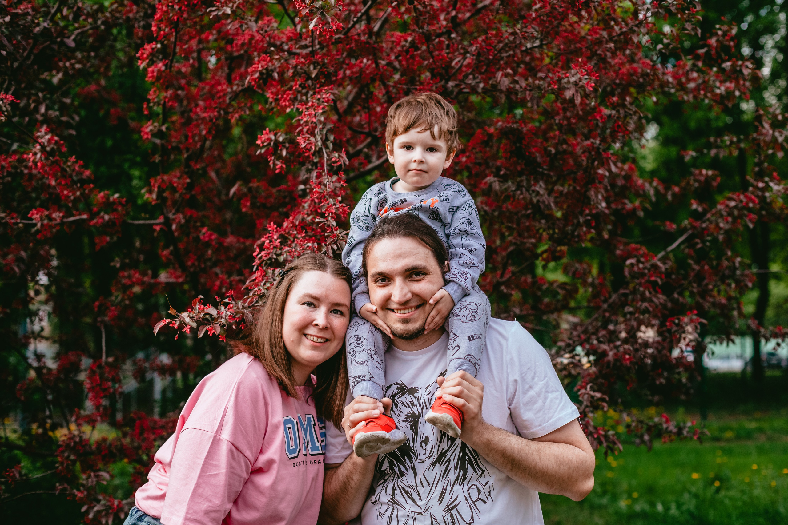 Семейная экспресс фотосессия в рамках фотодня. Фотограф-анималист Татьяна Степанова