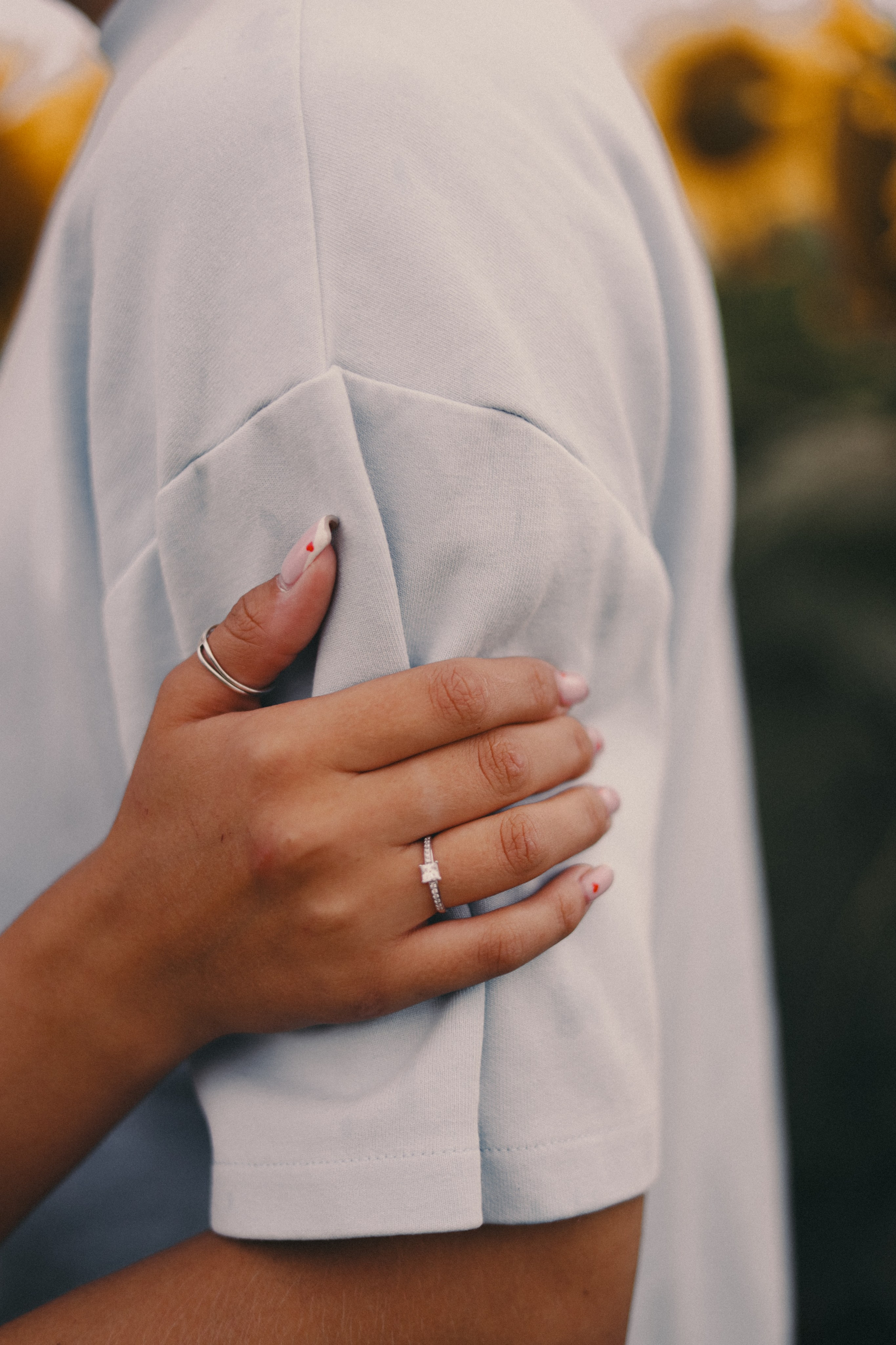 Михаил и Валерия | Подсолнухи. Фотограф Мария Лаенко