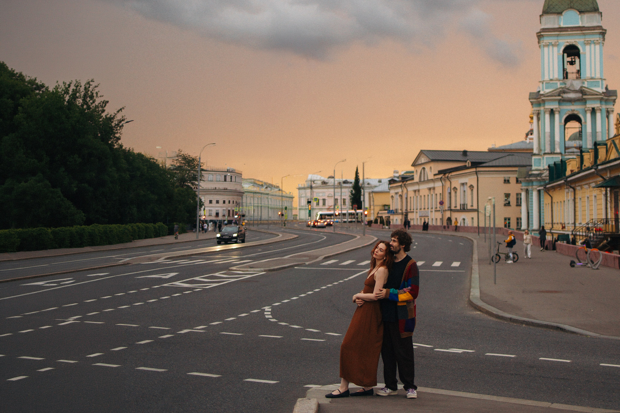 Полина и Семён, прогулка по Москве. Семейный фотограф в Москве Марина Петра