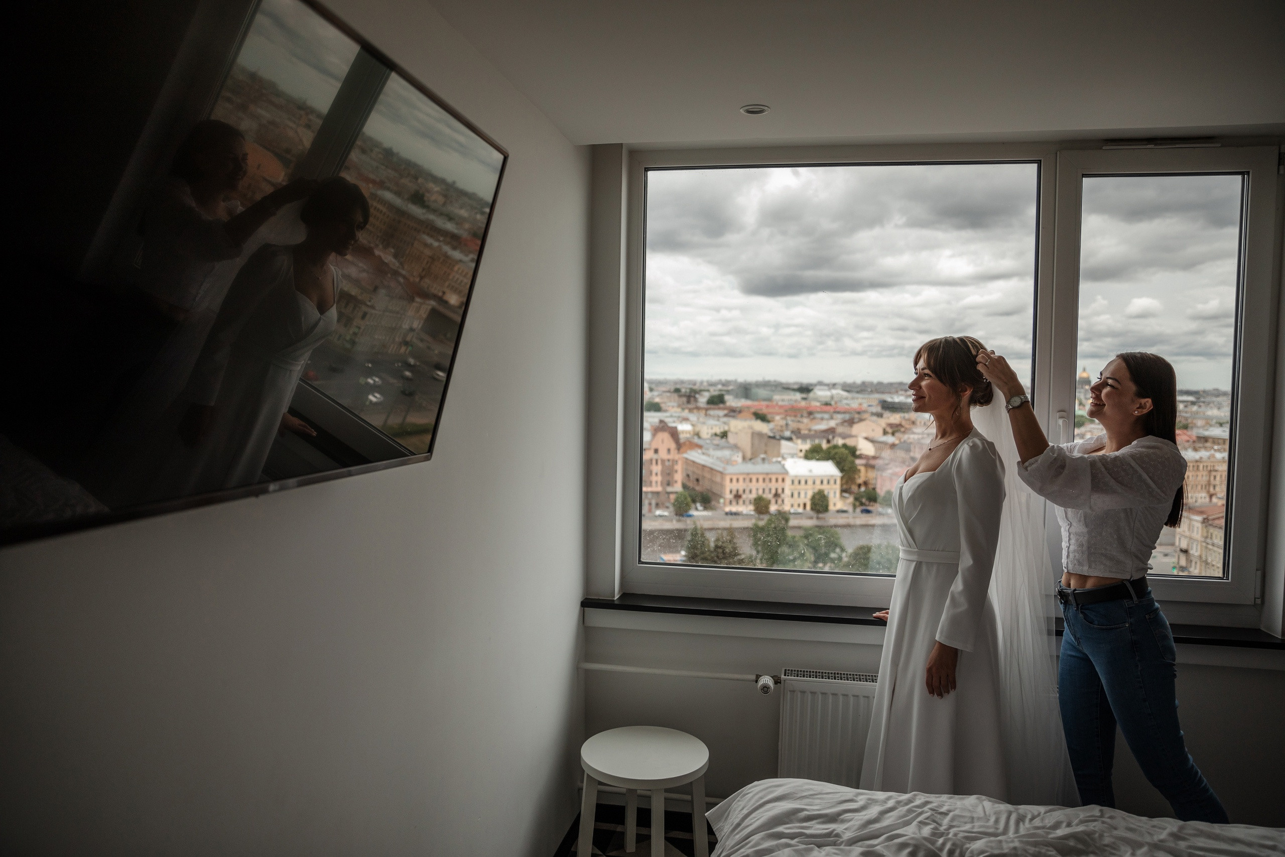 Свадебный день Саши и Тани. Свадебный и семейный фотограф в Санкт-Петербурге Нечаев Михаил