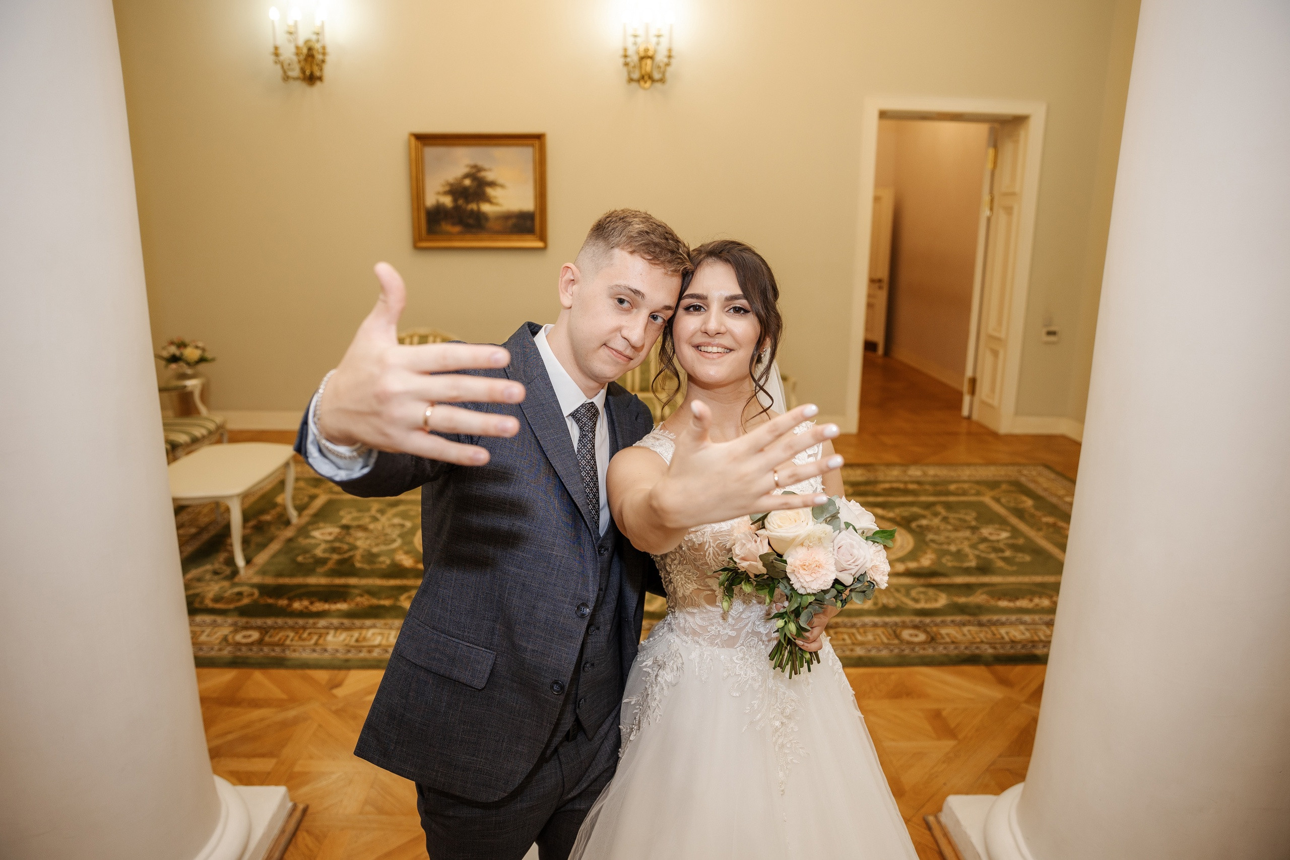 Свадебный день Артёма и Ксюши. Свадебный и семейный фотограф в Санкт-Петербурге Нечаев Михаил