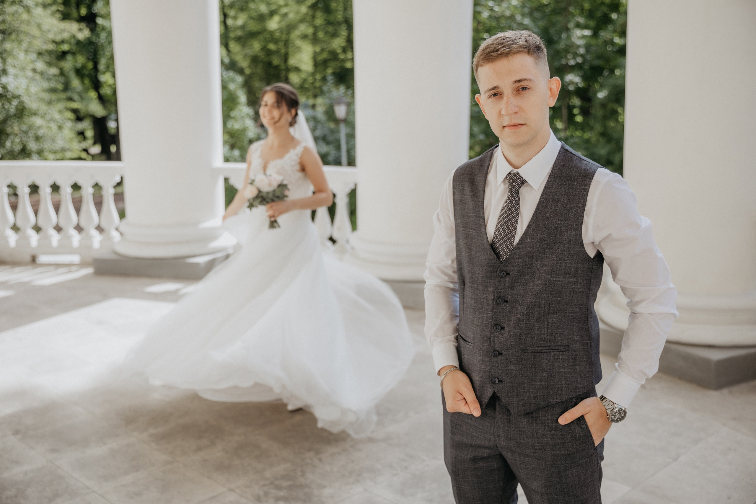 Свадебный день Артёма и Ксюши. Свадебный и семейный фотограф в Санкт-Петербурге Нечаев Михаил