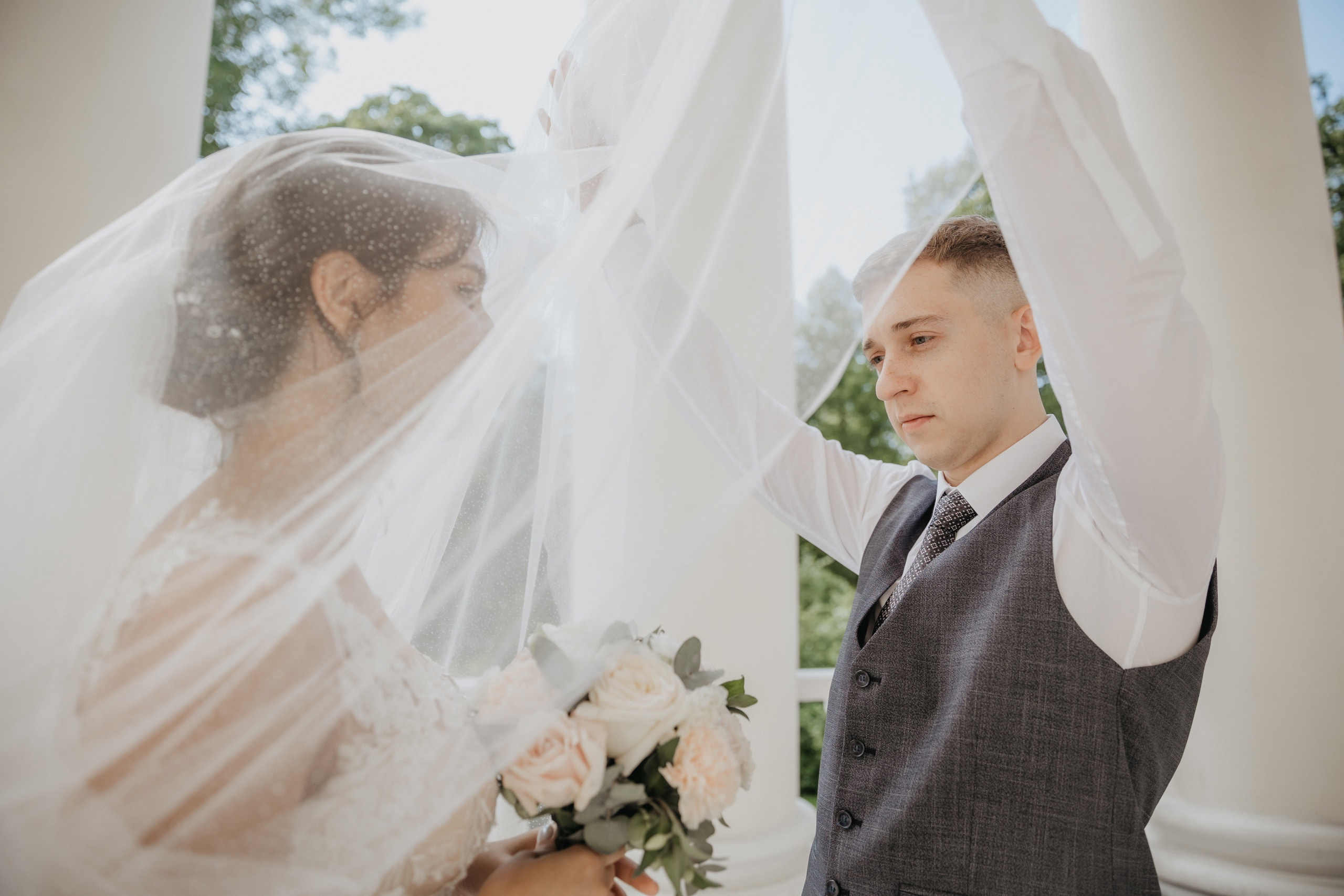 Свадебный день Артёма и Ксюши. Свадебный и семейный фотограф в Санкт-Петербурге Нечаев Михаил