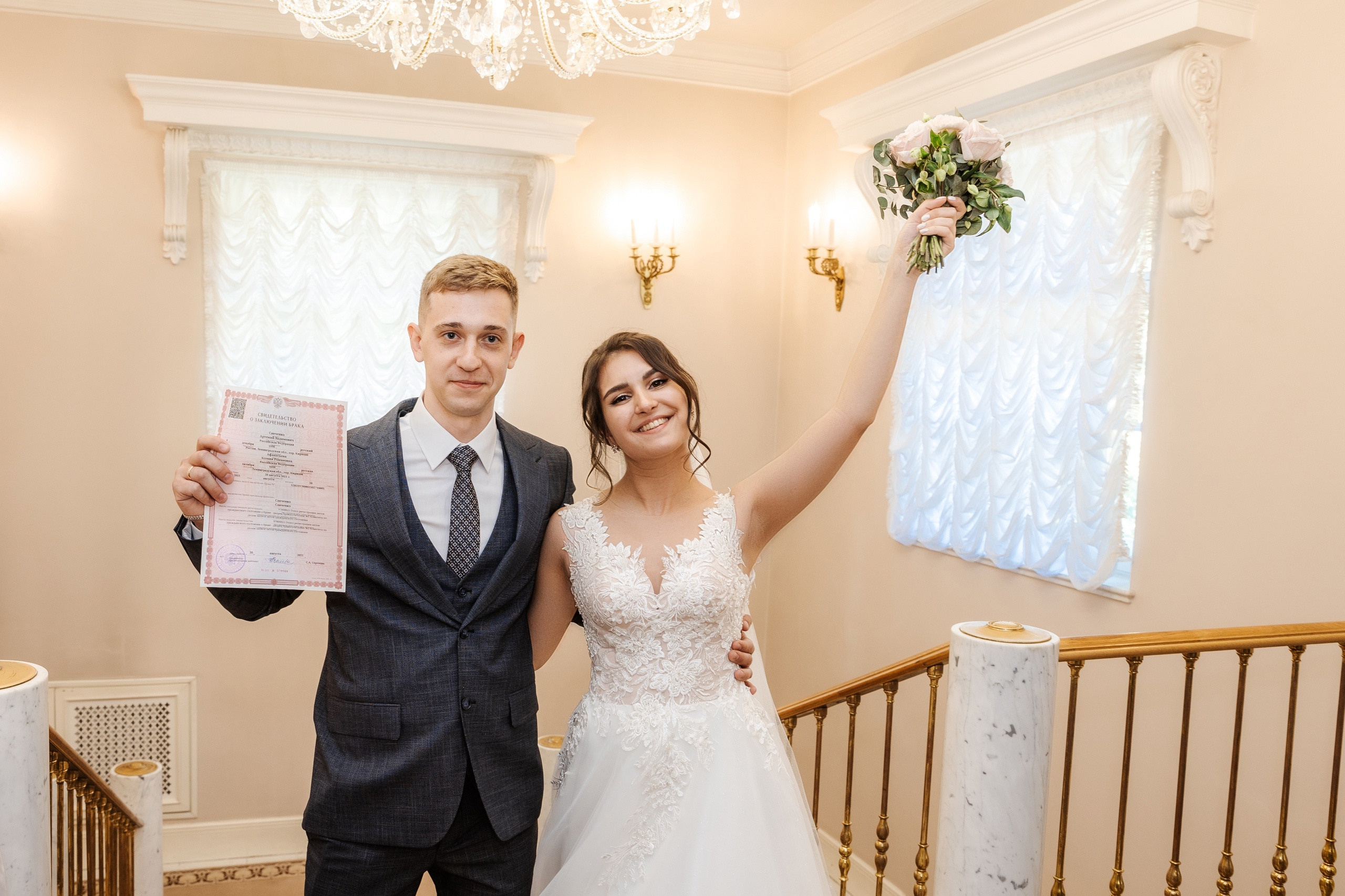 Свадебный день Артёма и Ксюши. Свадебный и семейный фотограф в Санкт-Петербурге Нечаев Михаил