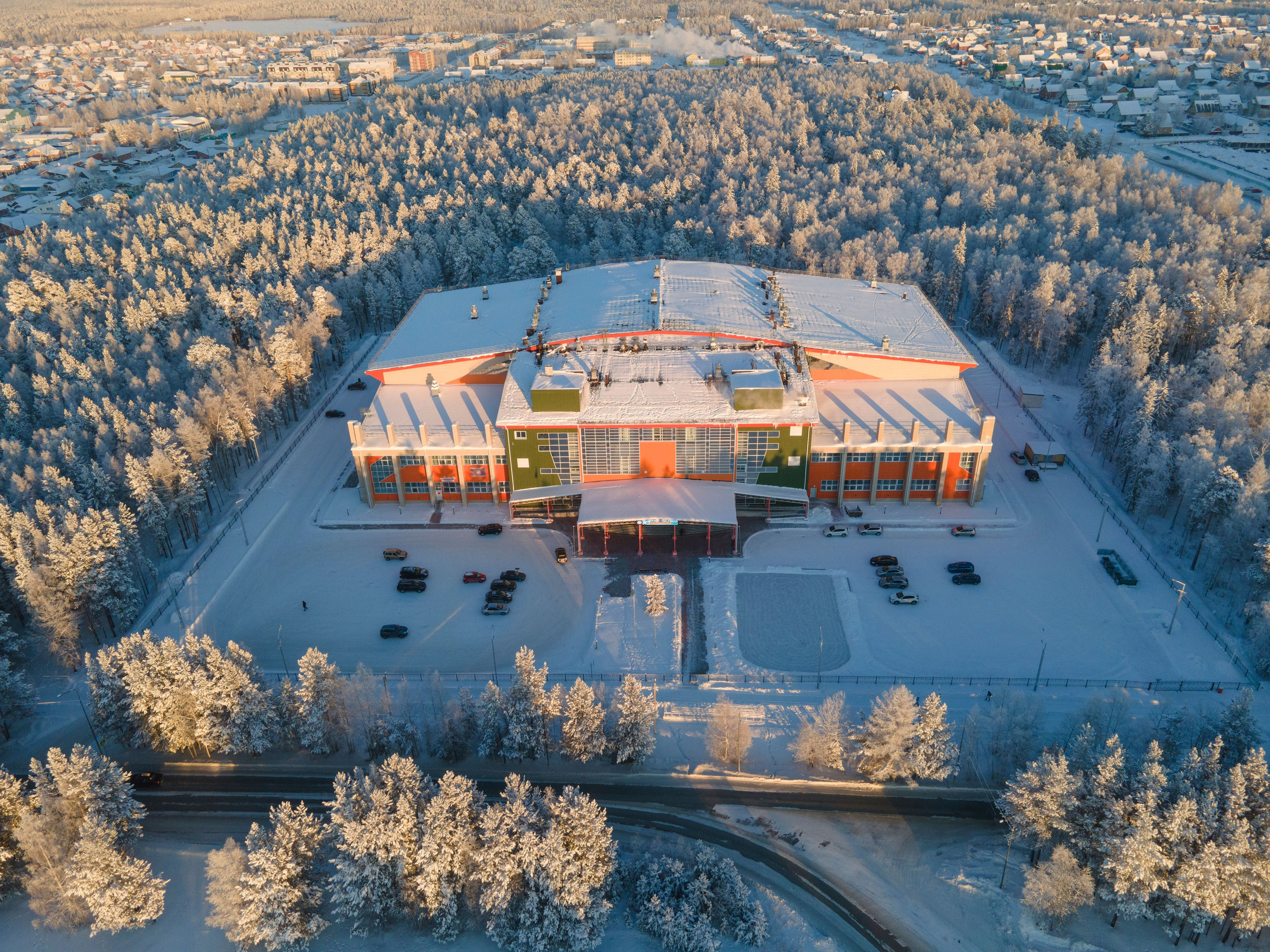 Город с дрона. Фотограф Татьяна Борисова