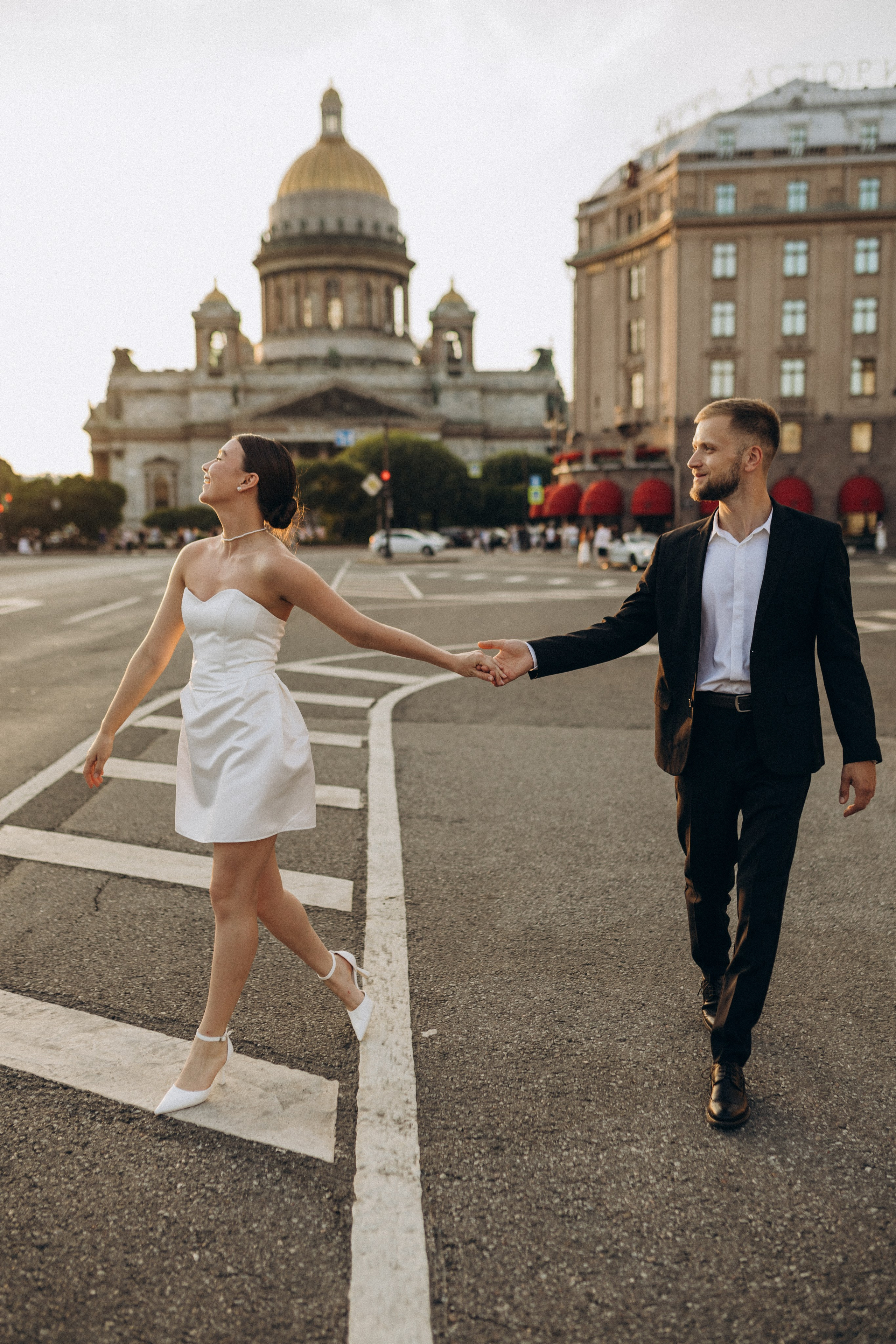 Костя и Лиза|прогулка + катер. Свадебный и love story фотограф в Санкт-Петербурге