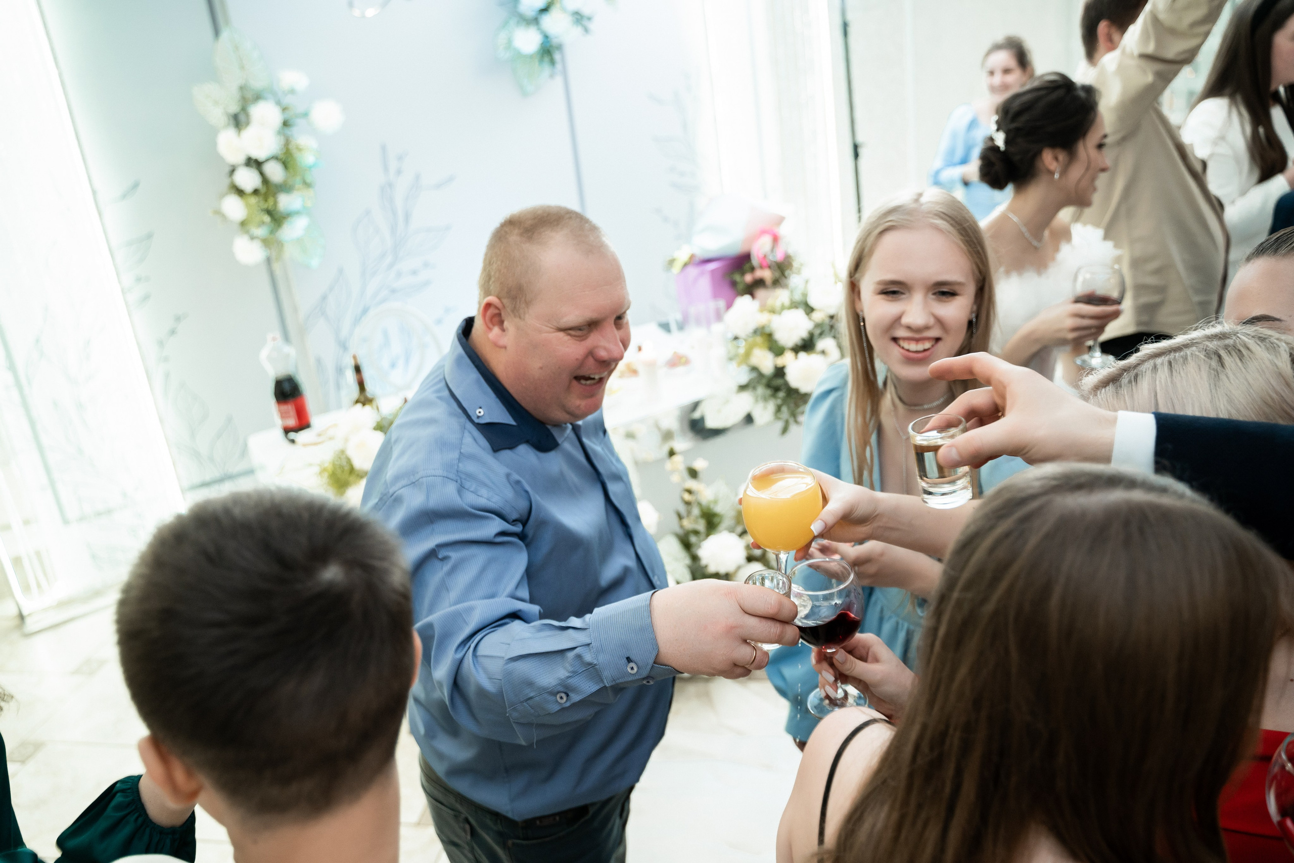 Свадебный банкет. Фотограф Алина Филимонова Тверь