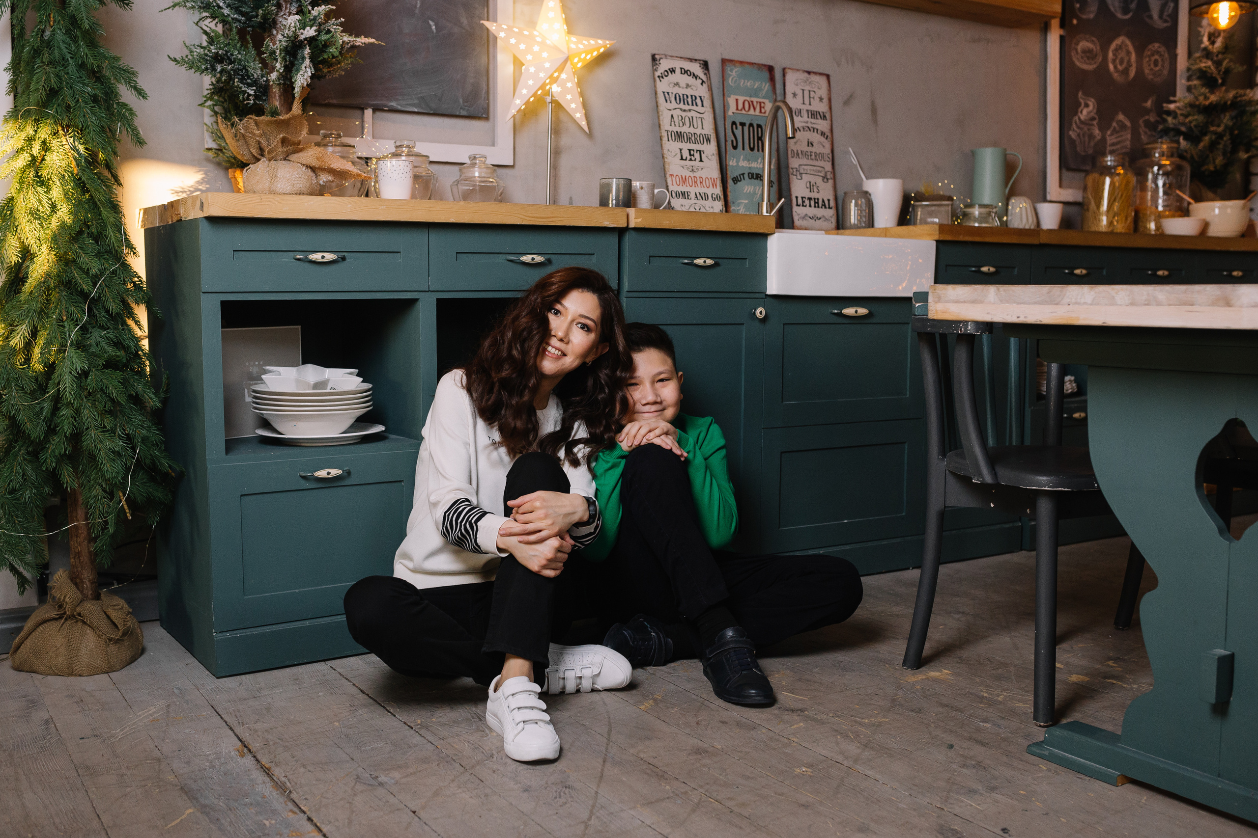 Новогодние фотосессии. Свадебный и семейный фотограф в Алматы Laura Dosmann