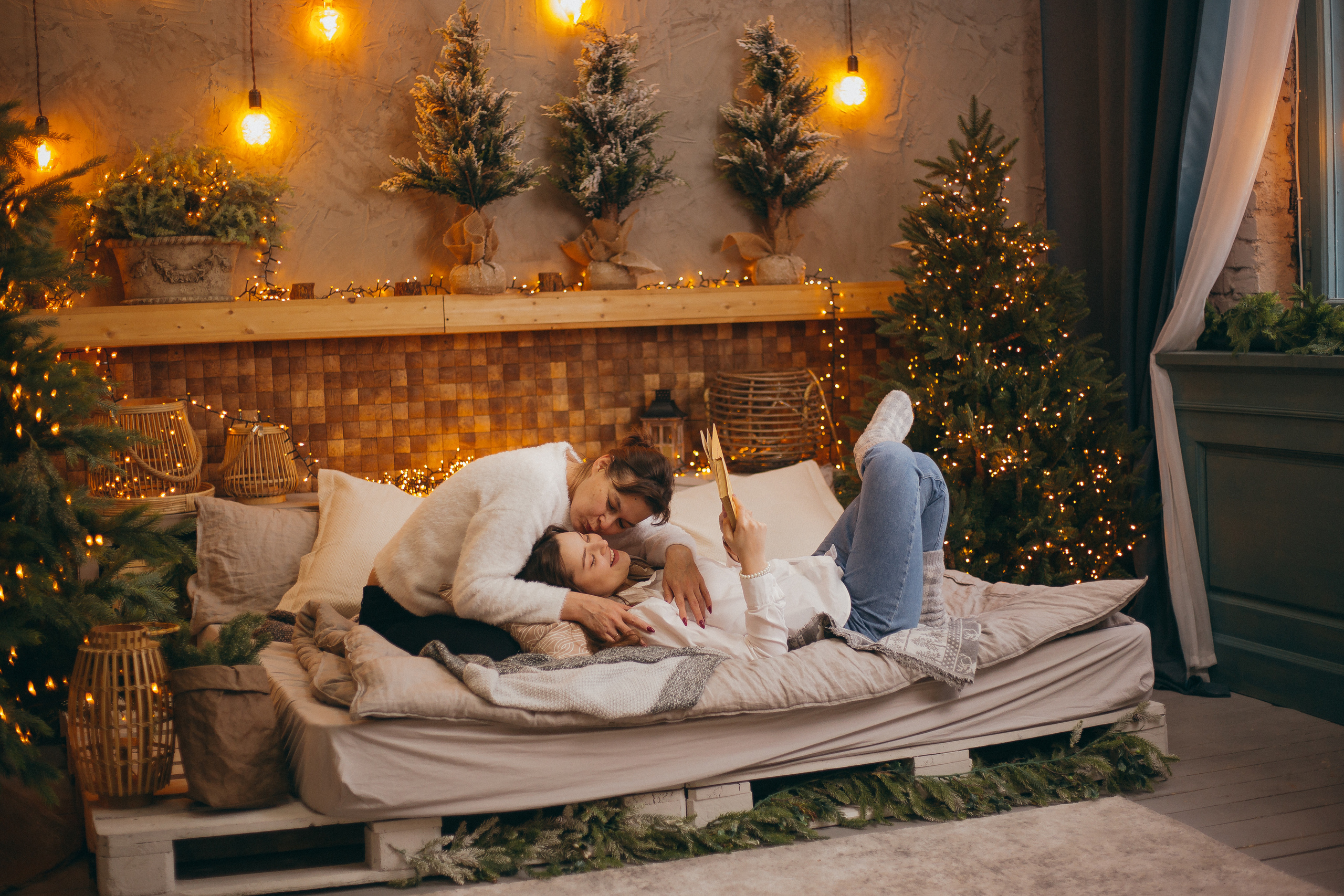 Новогодние фотосессии. Свадебный и семейный фотограф в Алматы Laura Dosmann