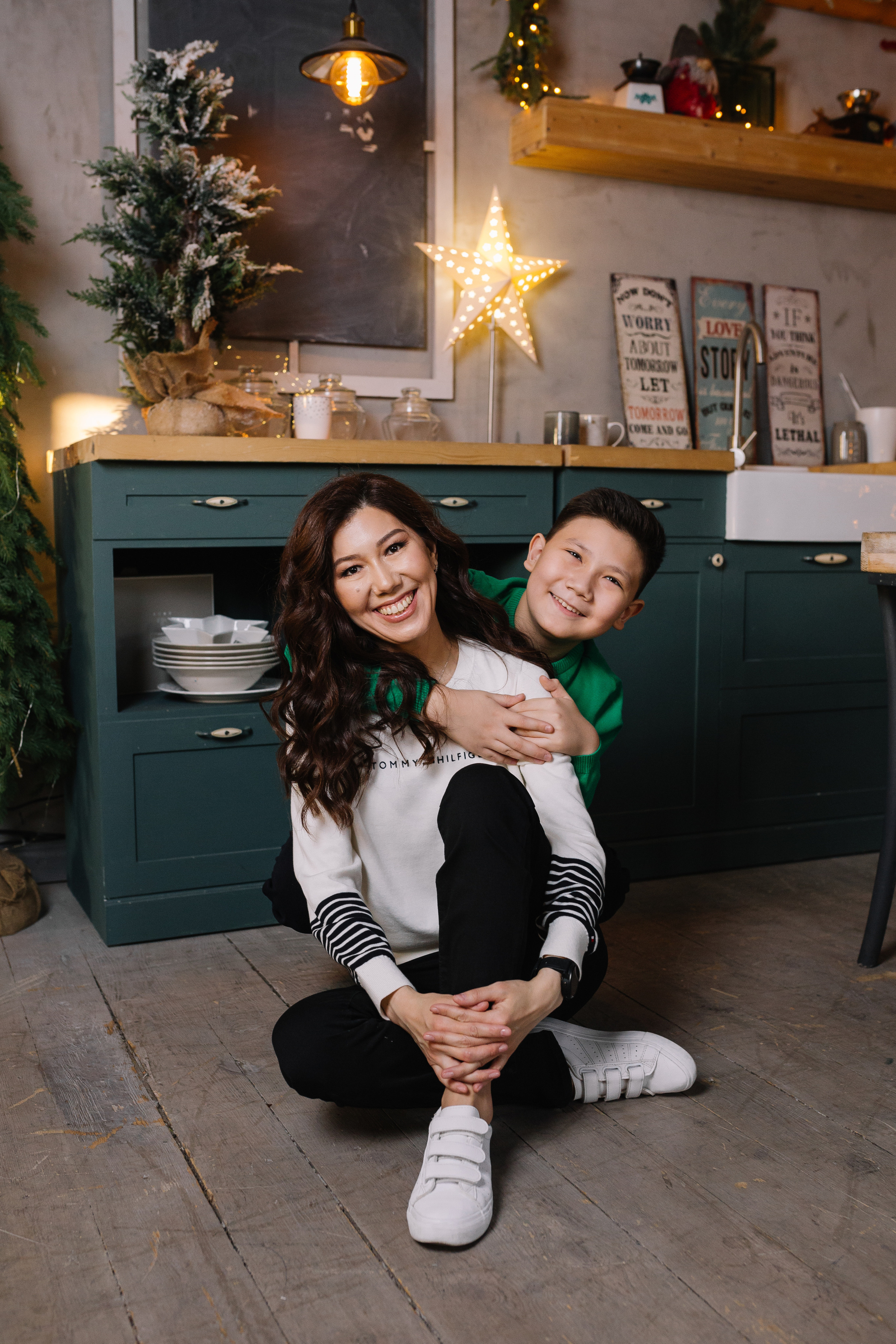 Новогодние фотосессии. Свадебный и семейный фотограф в Алматы Laura Dosmann