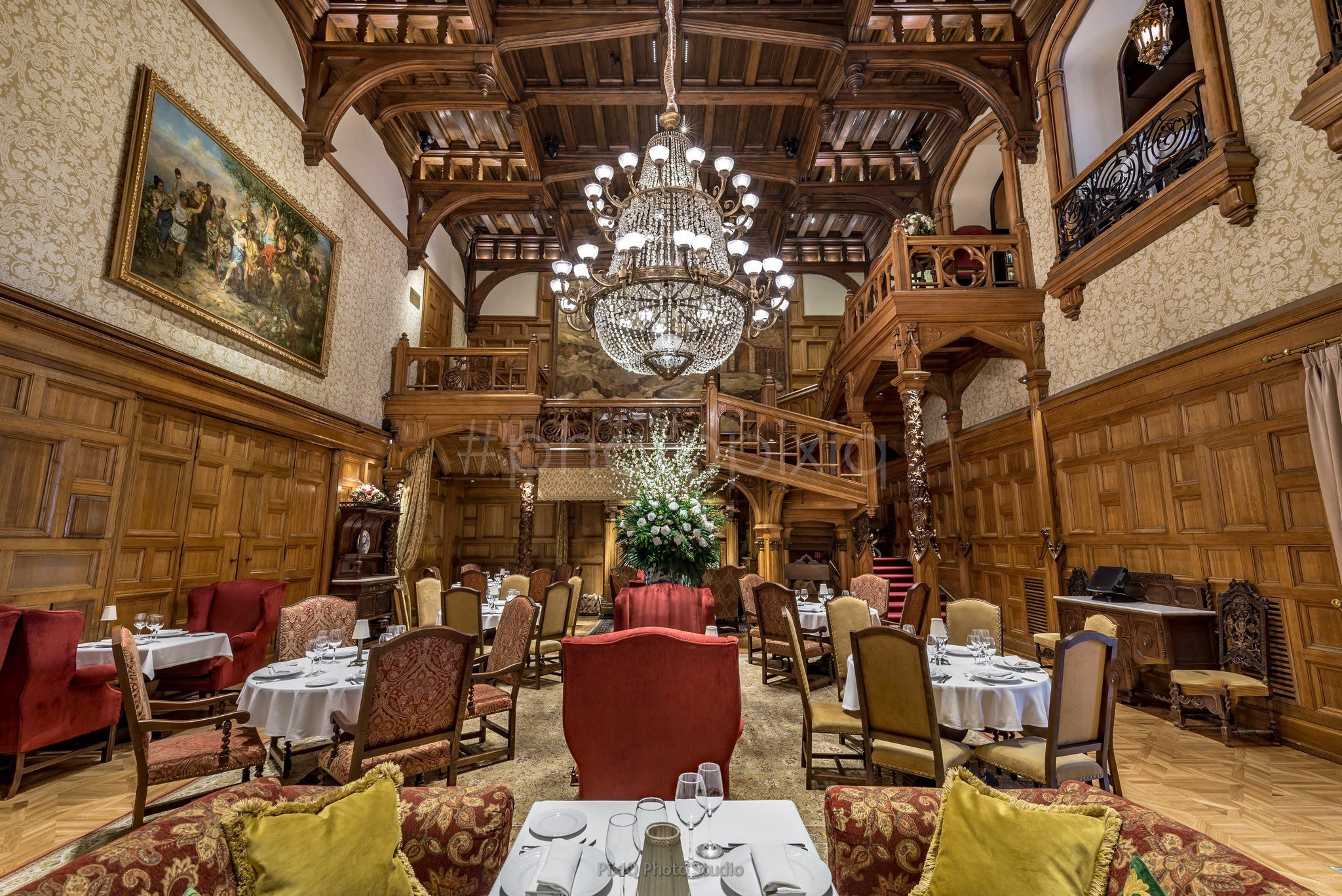 Фотосъёмка ресторана ЦДЛ. Интерьерная съёмка и виртуальные туры — Интерьерный фотограф Кузнецов Сергей (photopixiq)