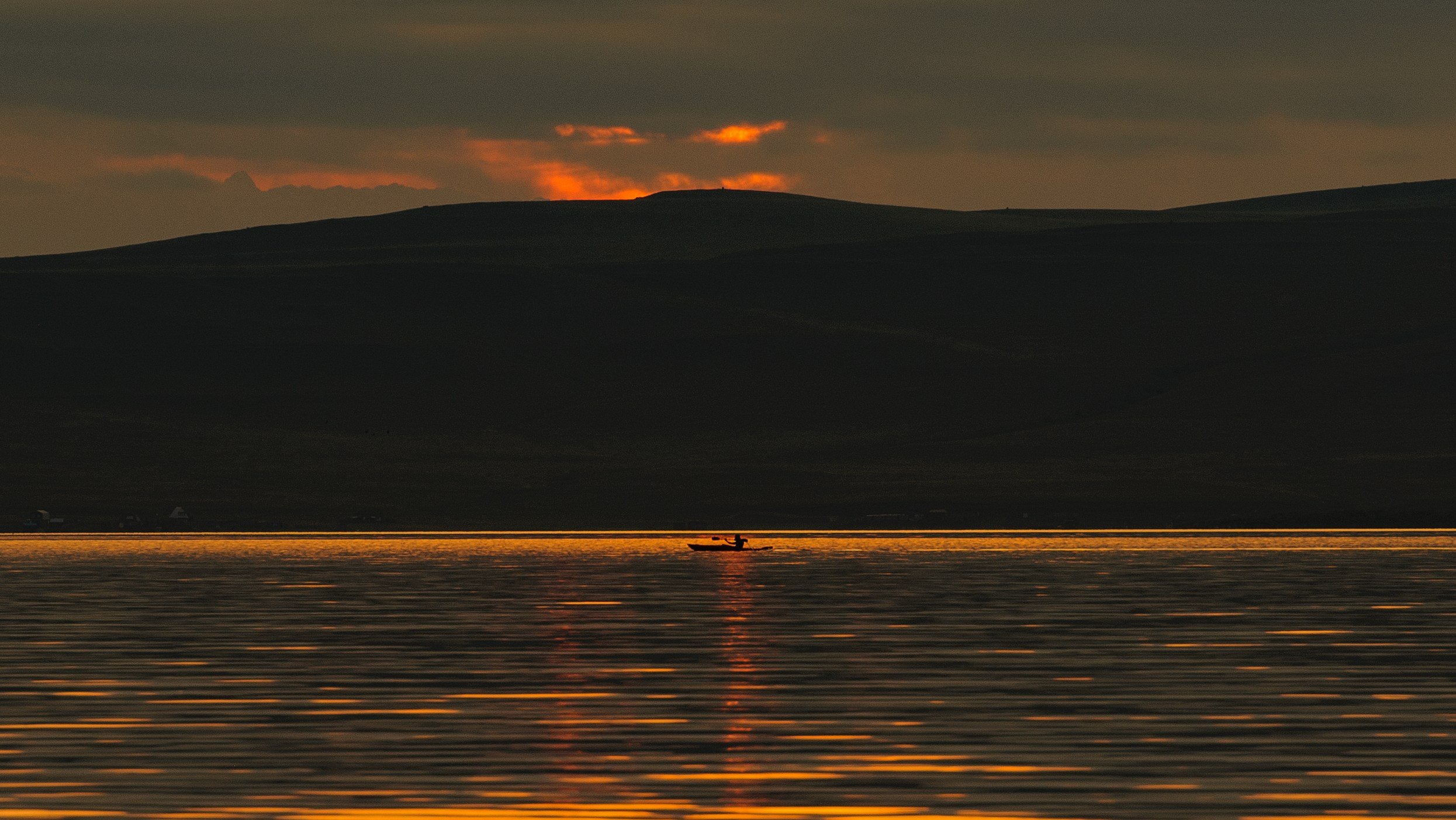 Хакасия. Озеро Белё.