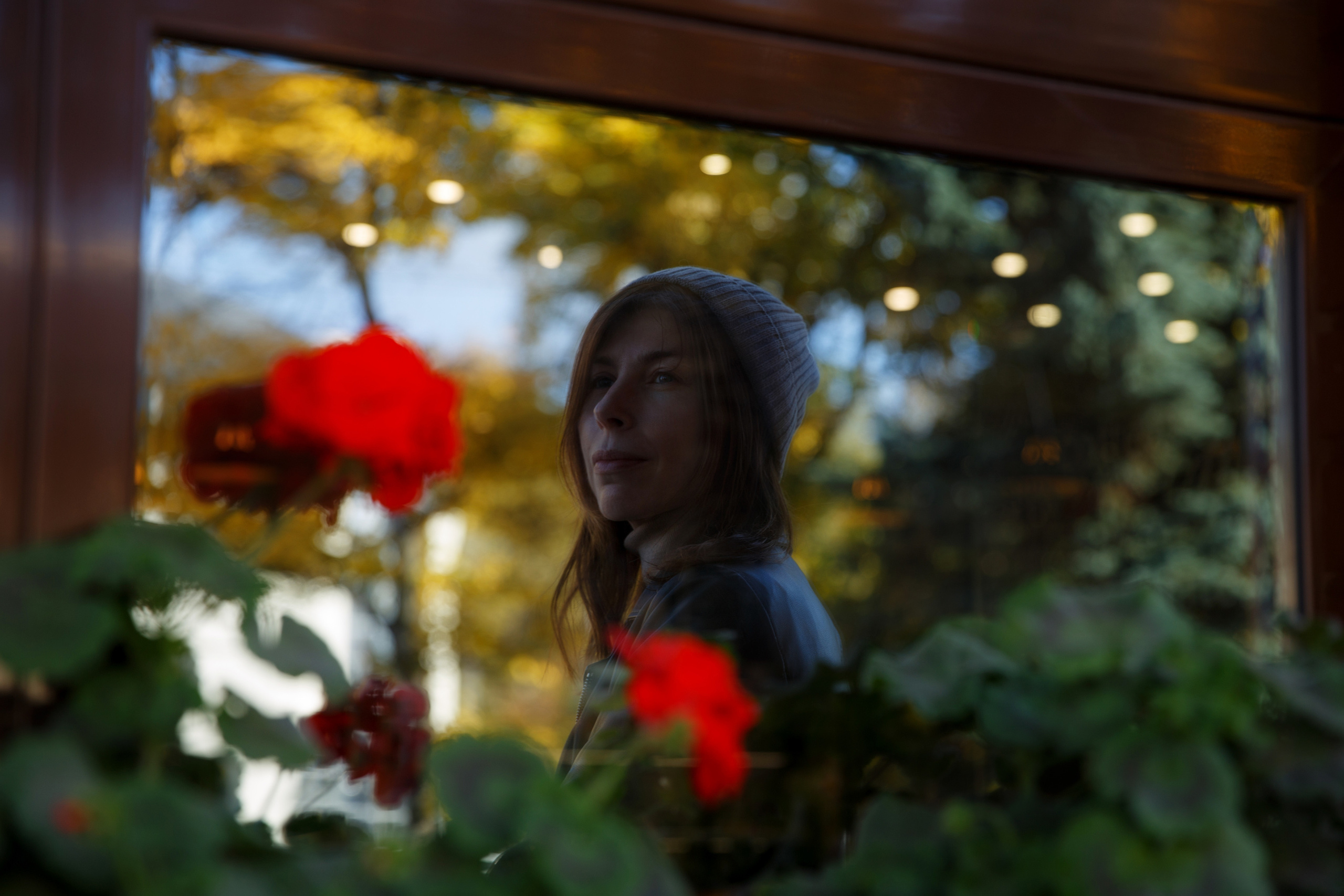 Мария у центрального кафе Архангельск