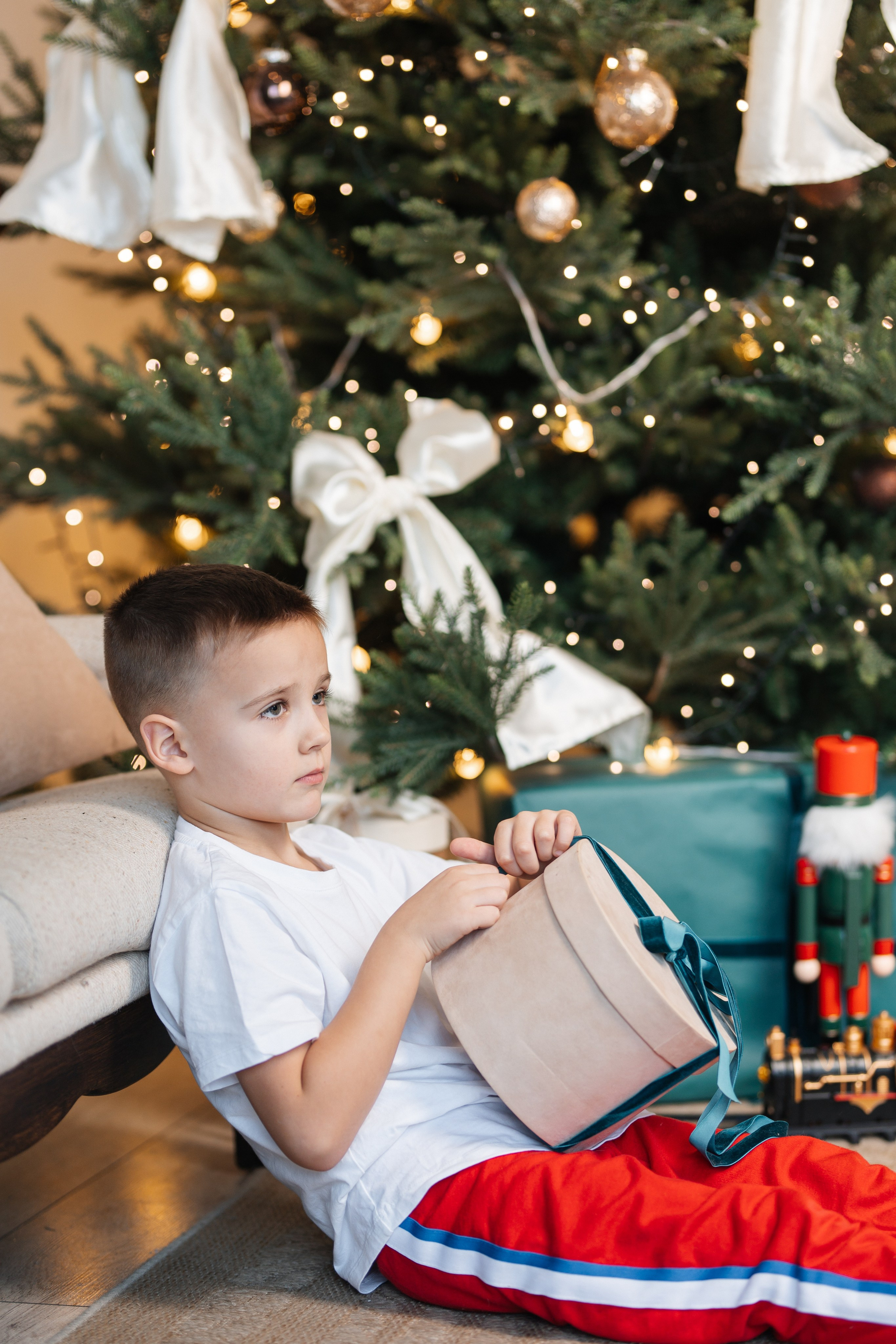 Семейная новогодняя фотосессия