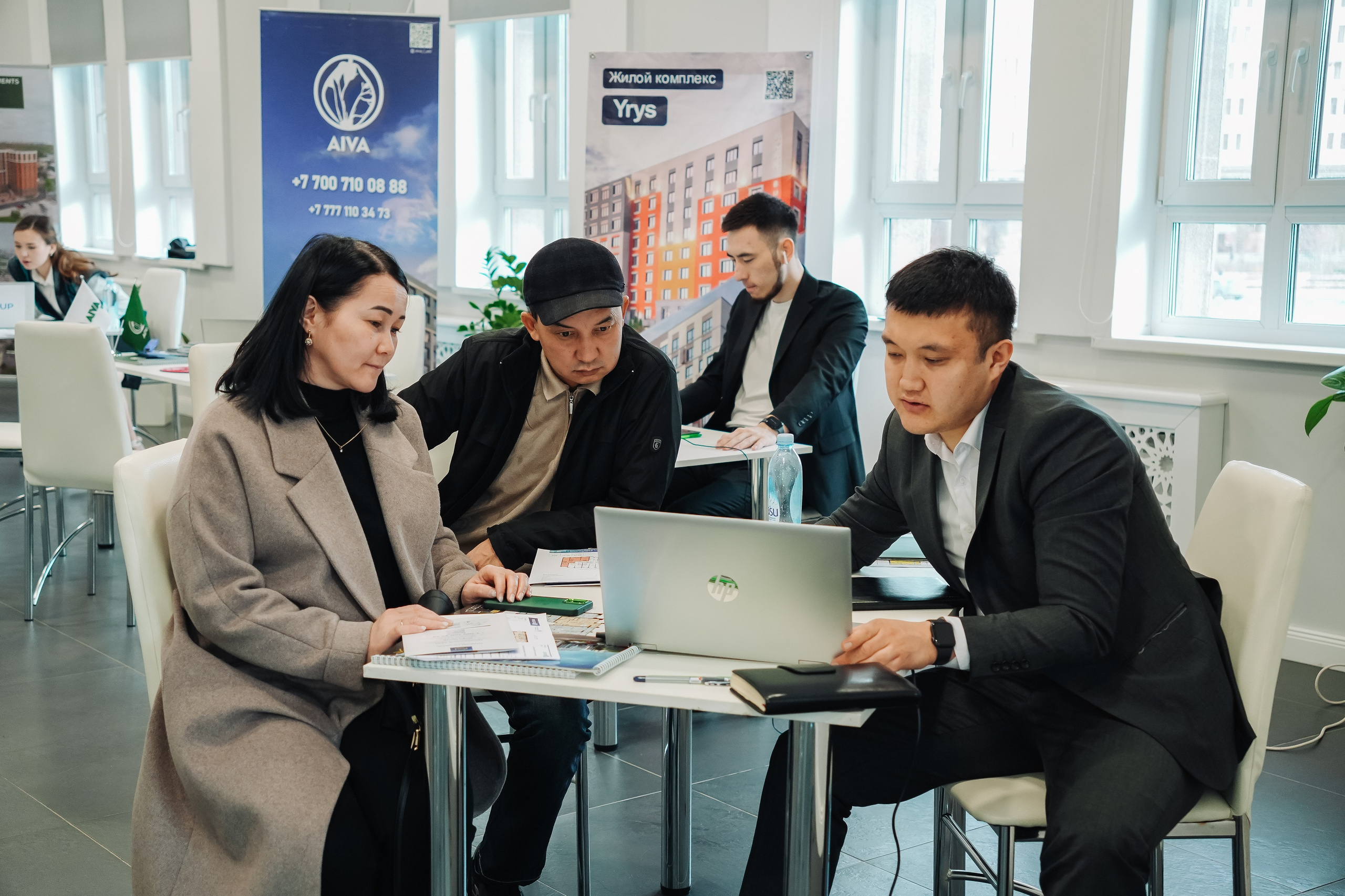 Фотоотчет: Галерея недвижимости SHANYRAQ