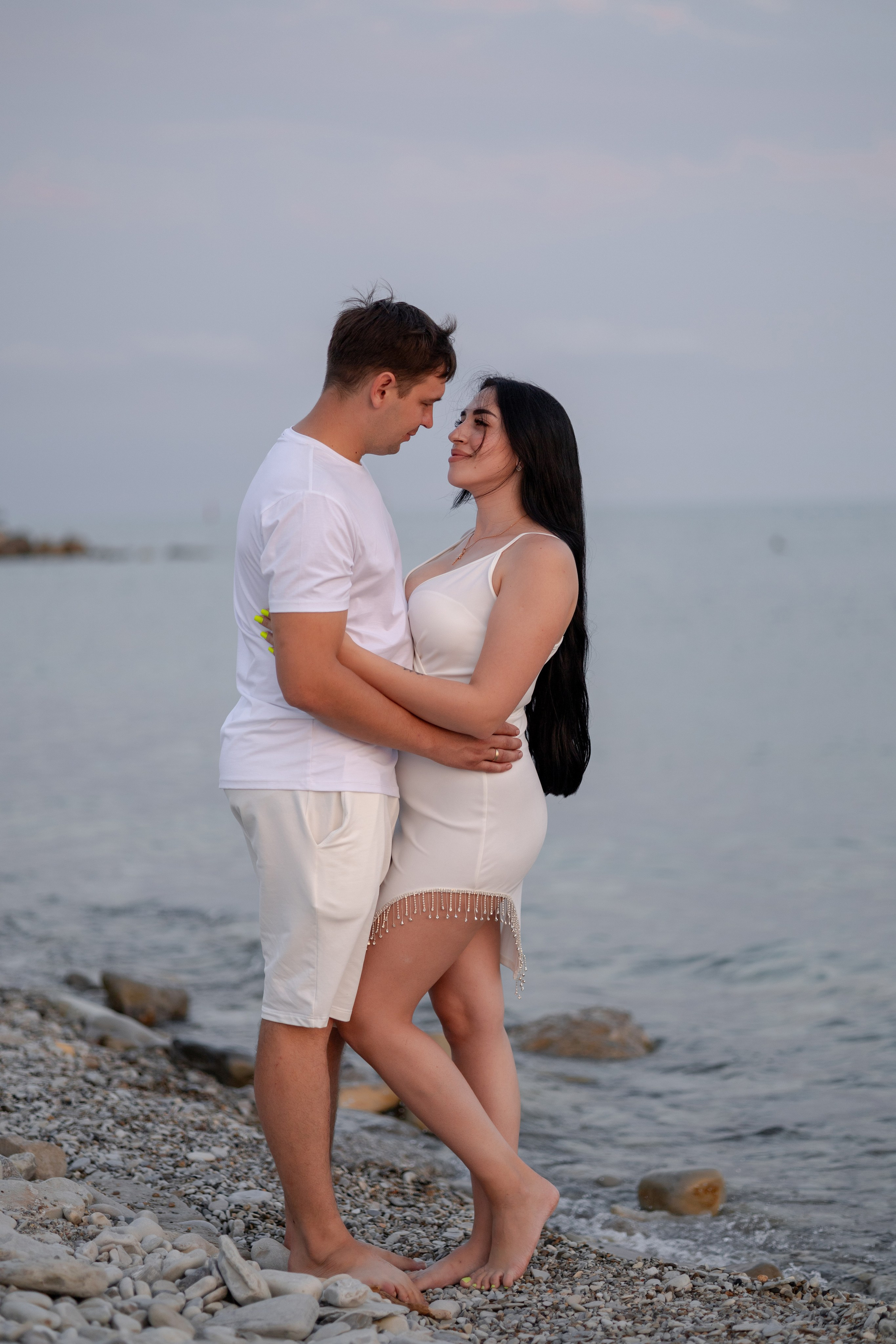 История любви на летнем закате. Семейный и портретный фотограф в Геленджике Любовь Бодрова