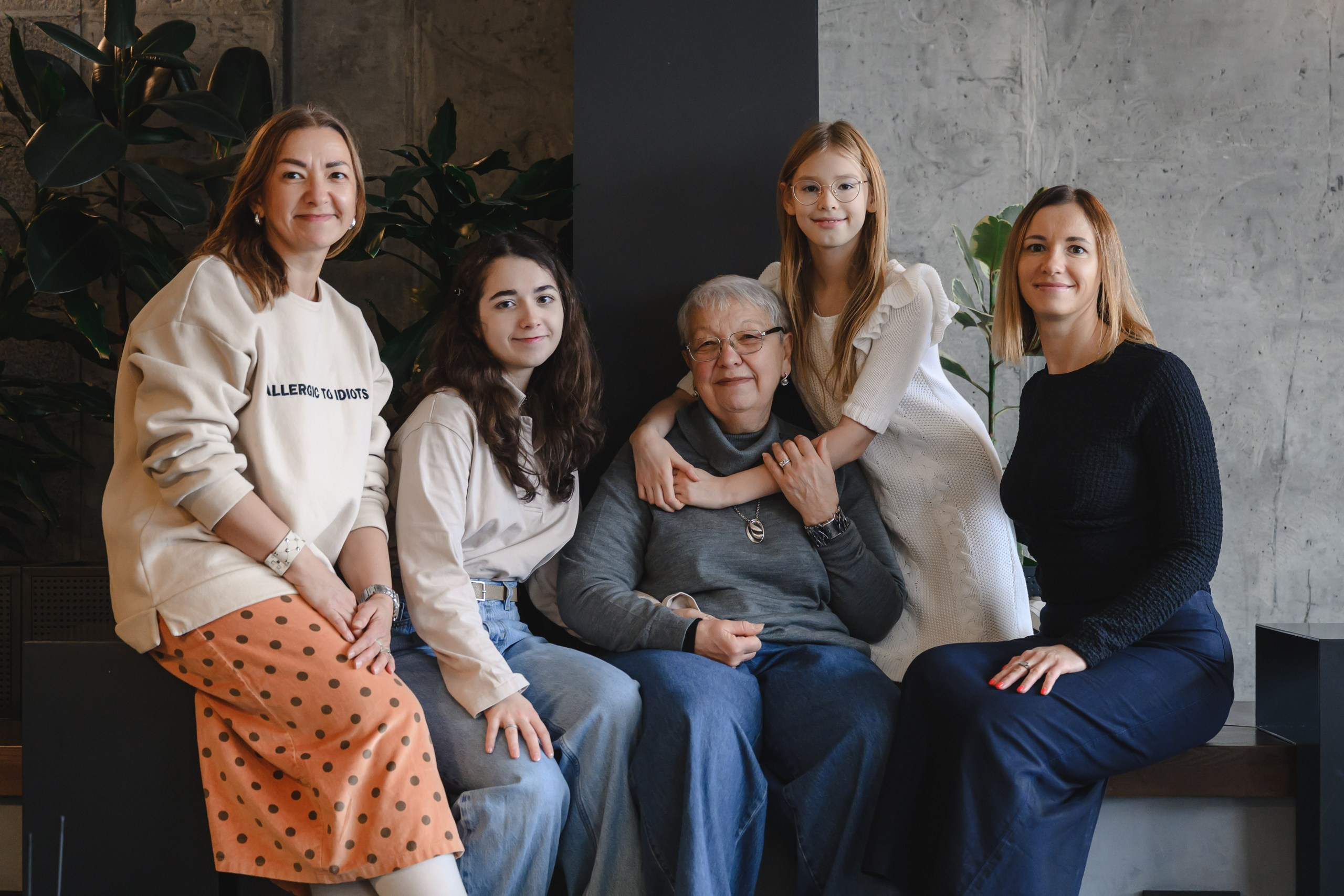 Семейная прогулка