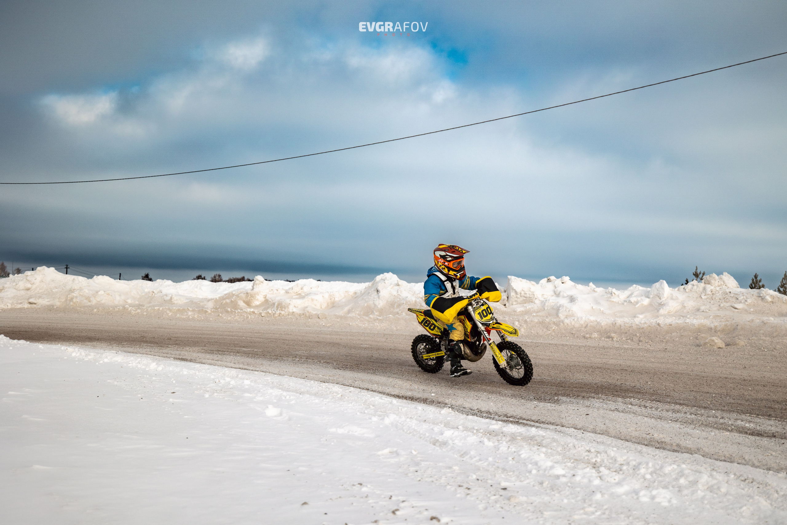 Открытый кубок Республики Татарстан по мотокроссу 3 этап. 4 февраля 2024 г. Фотограф Евграфов Александр