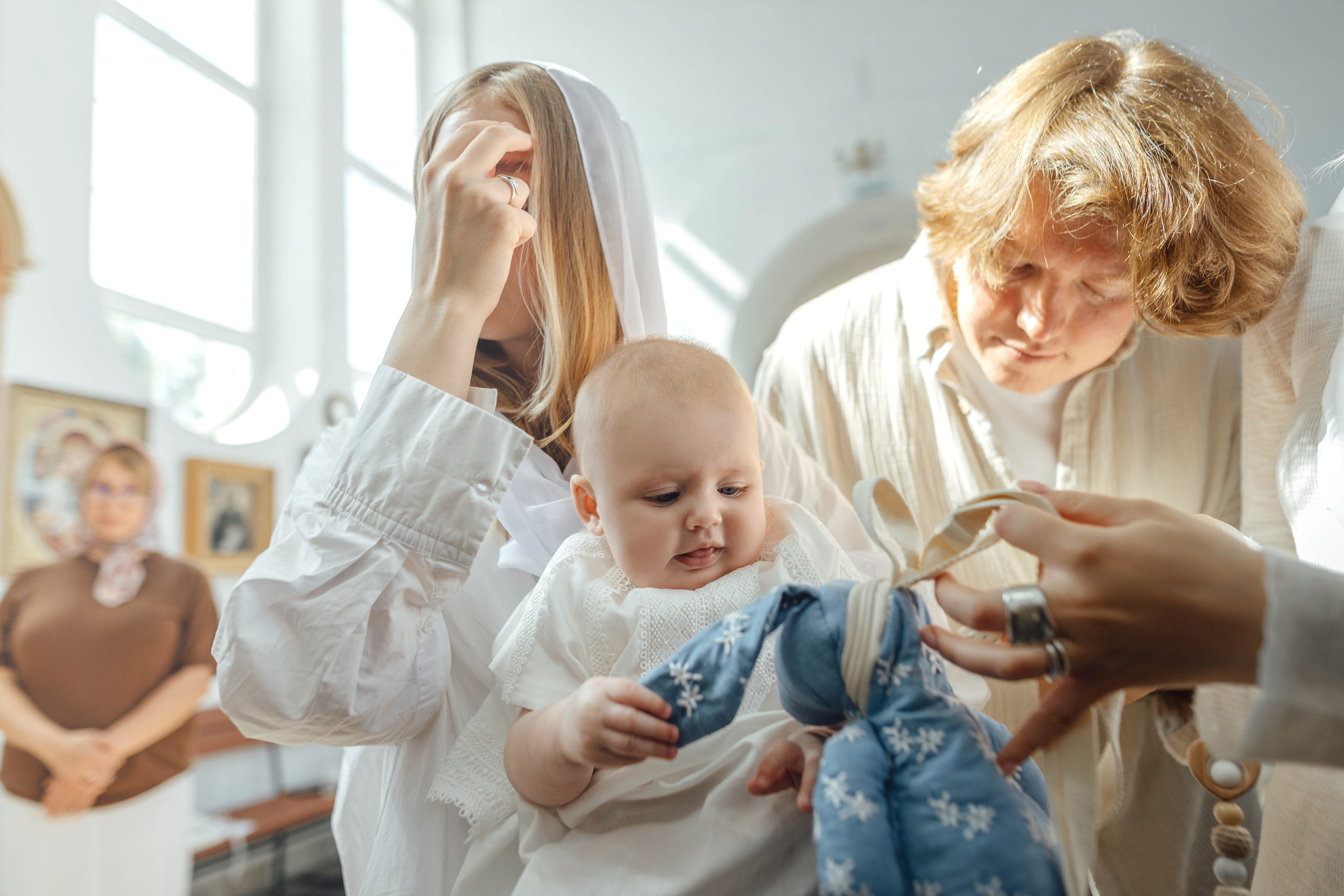 Крещение Мишель, гп. Ивенец, храм Ефросинии Полоцкой, август 2025