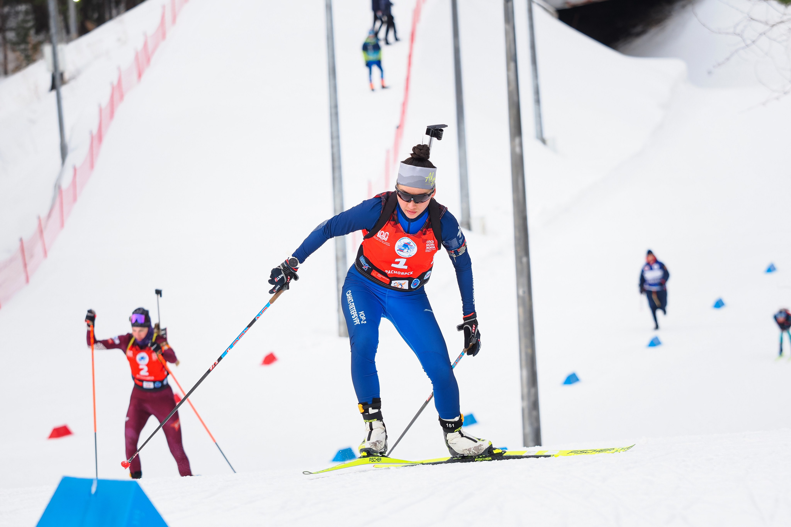 Биатлон / Первенство России. Репортажный фотограф Алексей Козьмин