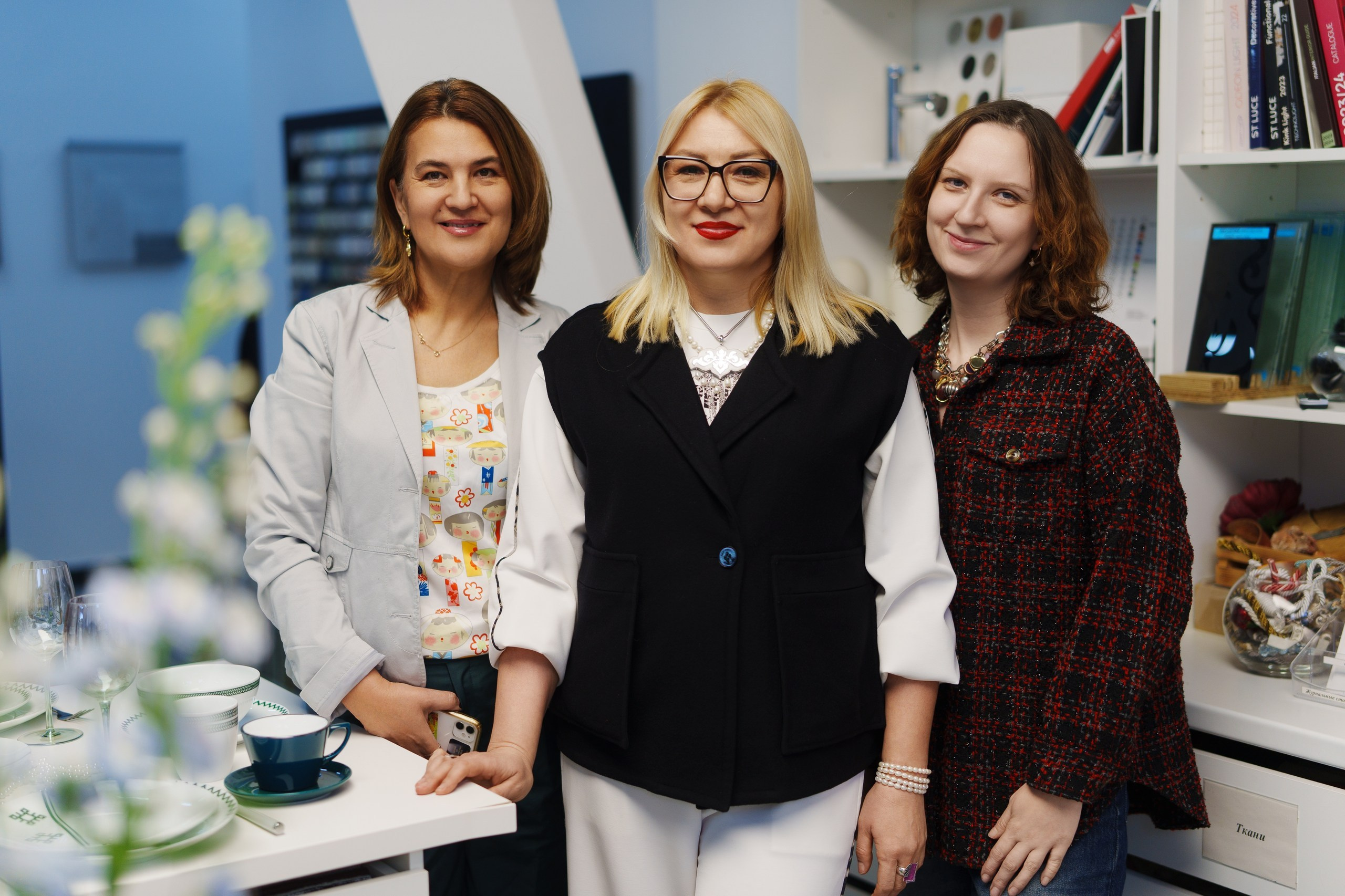 Презентация коллекции Эльмины Гай и Башфарфора — съёмка в бизнес-центре «Аура»