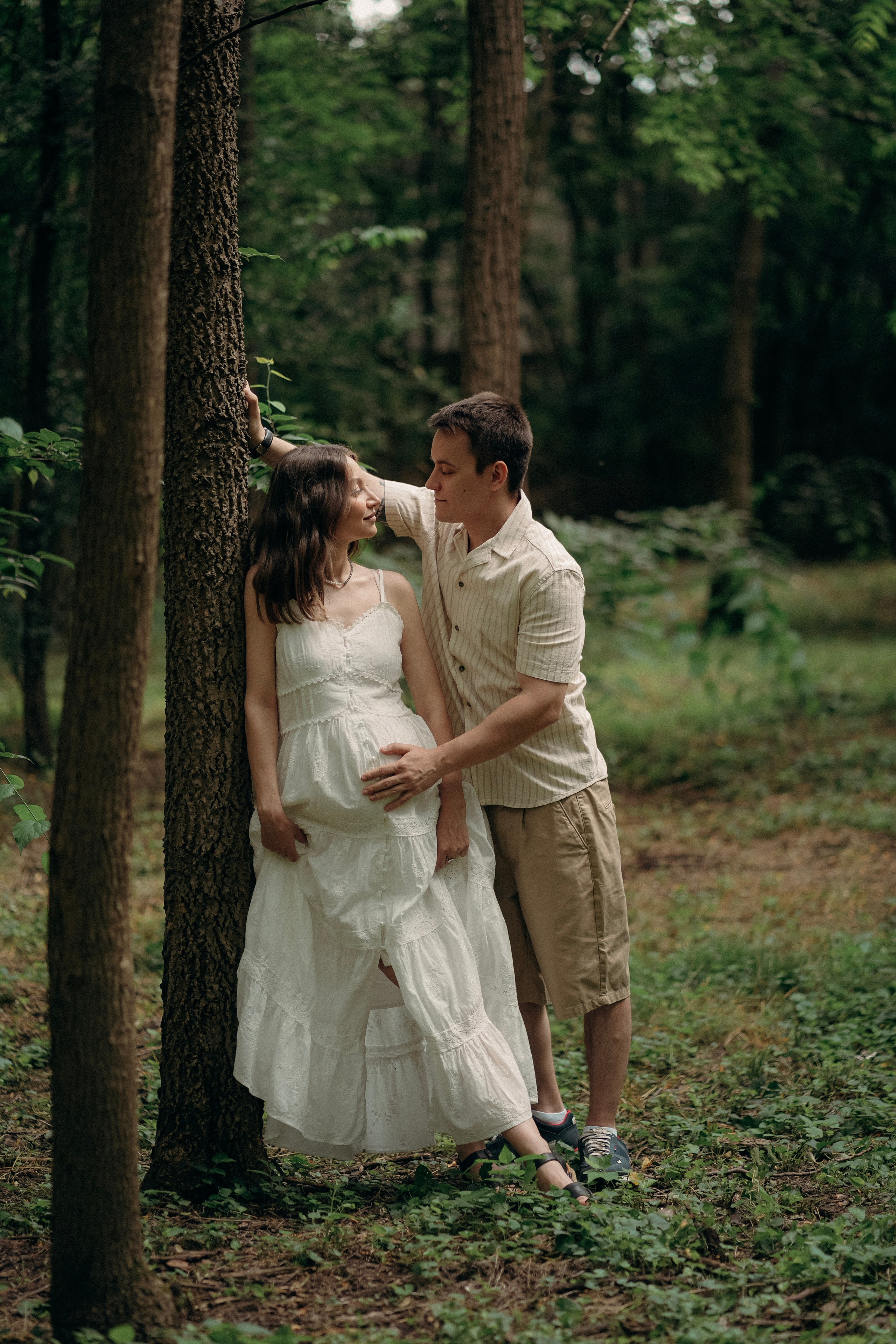 Фотосессия беременности на природе. Фотограф с психологическим образованием