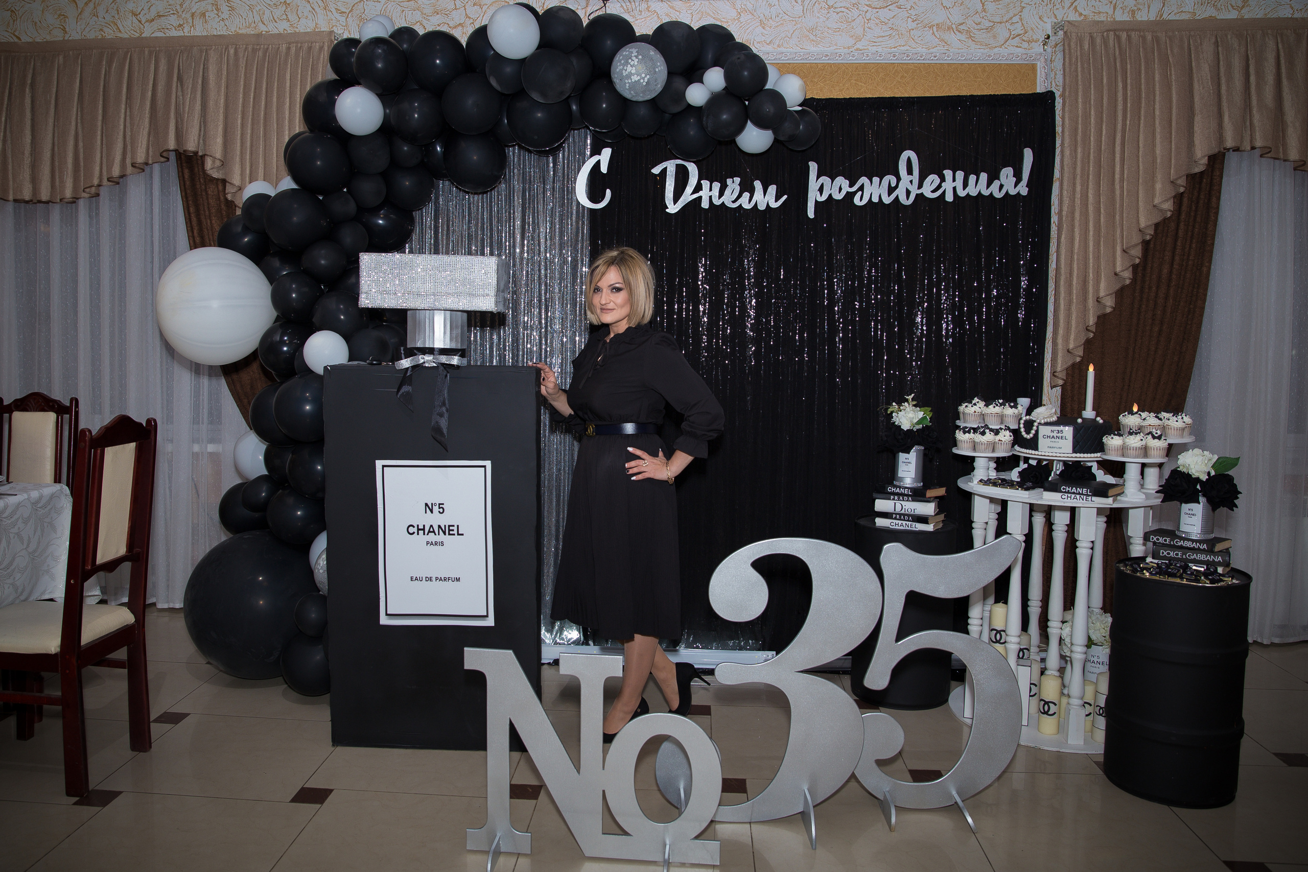 Юбилей Мариночки. Фотограф Любава Колесник. Выпускные альбомы в Крымском районе