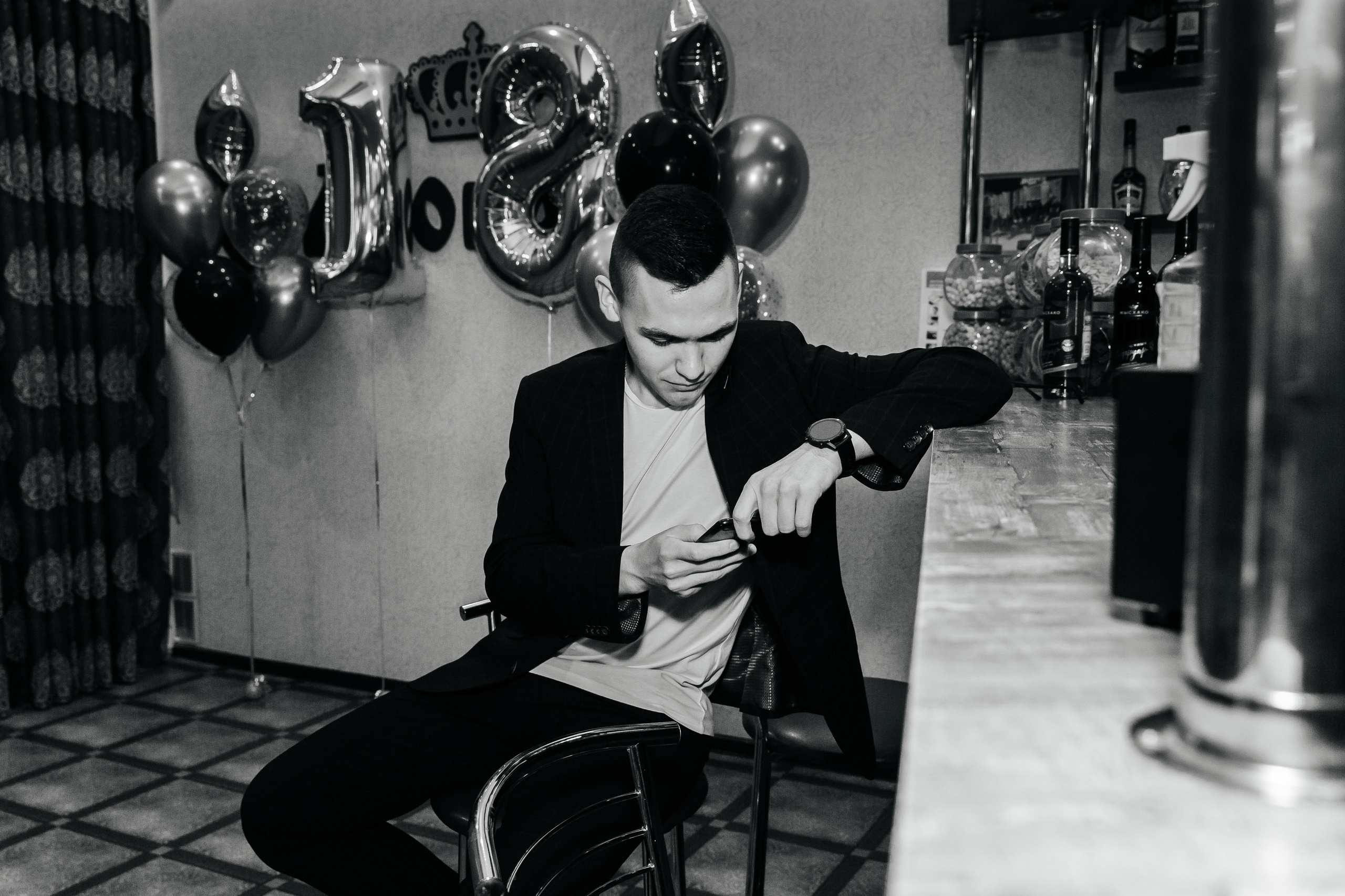 День рождения Владислава 18 лет. Фотограф Любава Колесник. Выпускные альбомы в Крымском районе