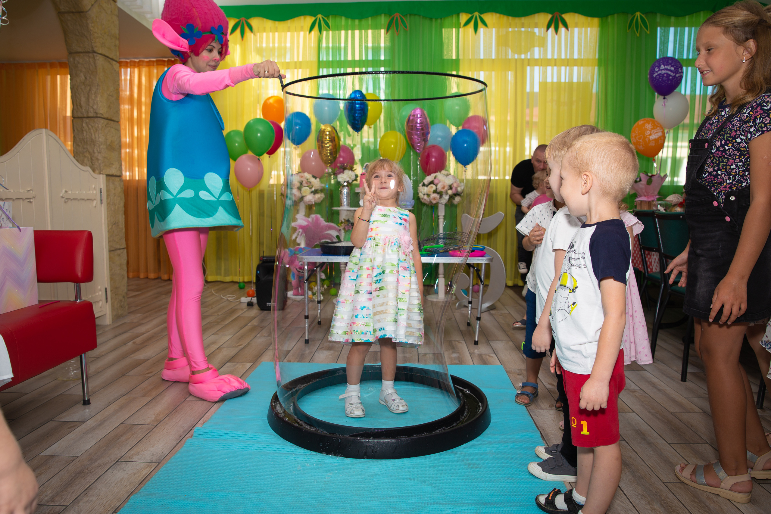 День рождения Дашеньки 5 лет. Фотограф Любава Колесник. Выпускные альбомы в Крымском районе