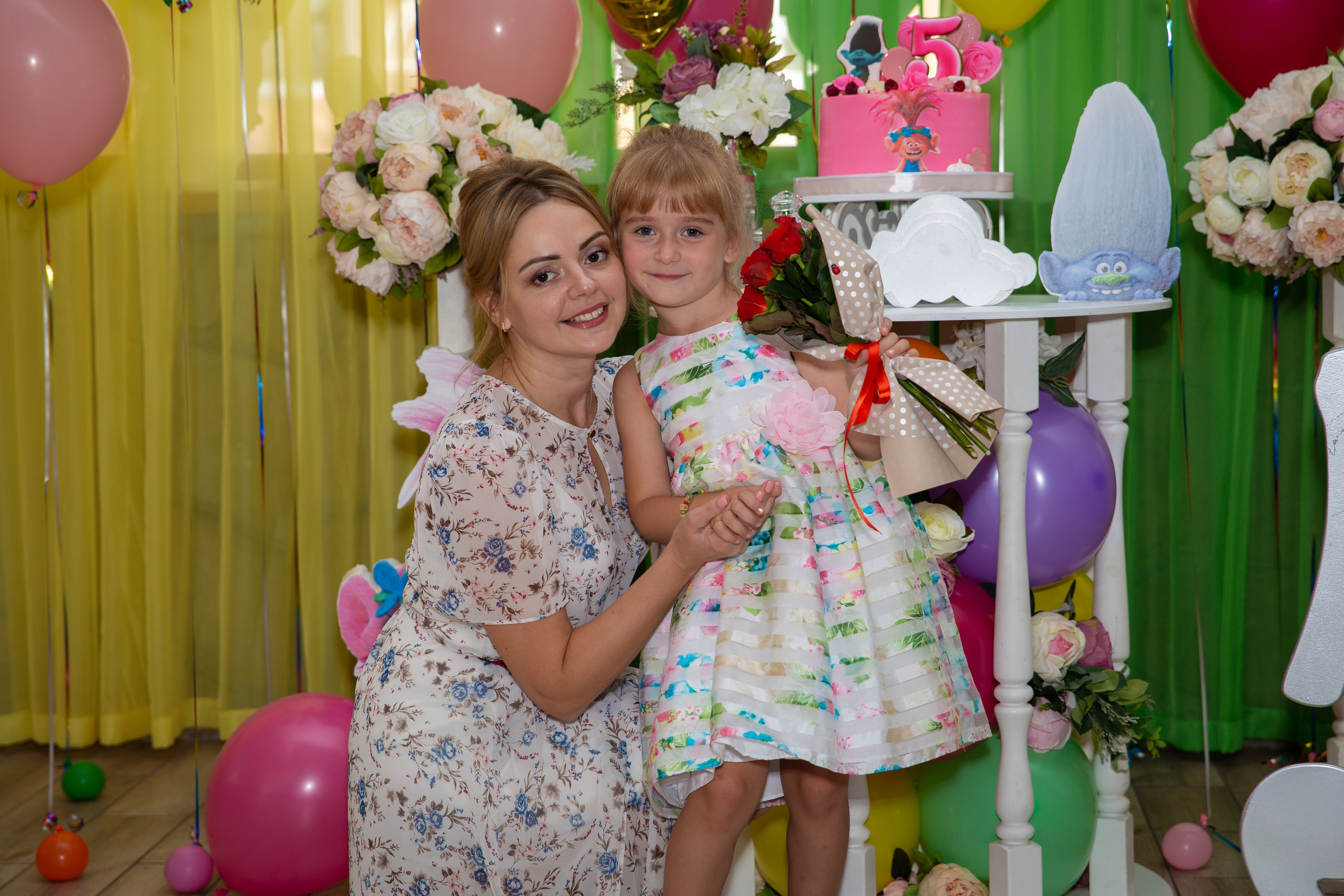 День рождения Дашеньки 5 лет. Фотограф Любава Колесник. Выпускные альбомы в Крымском районе