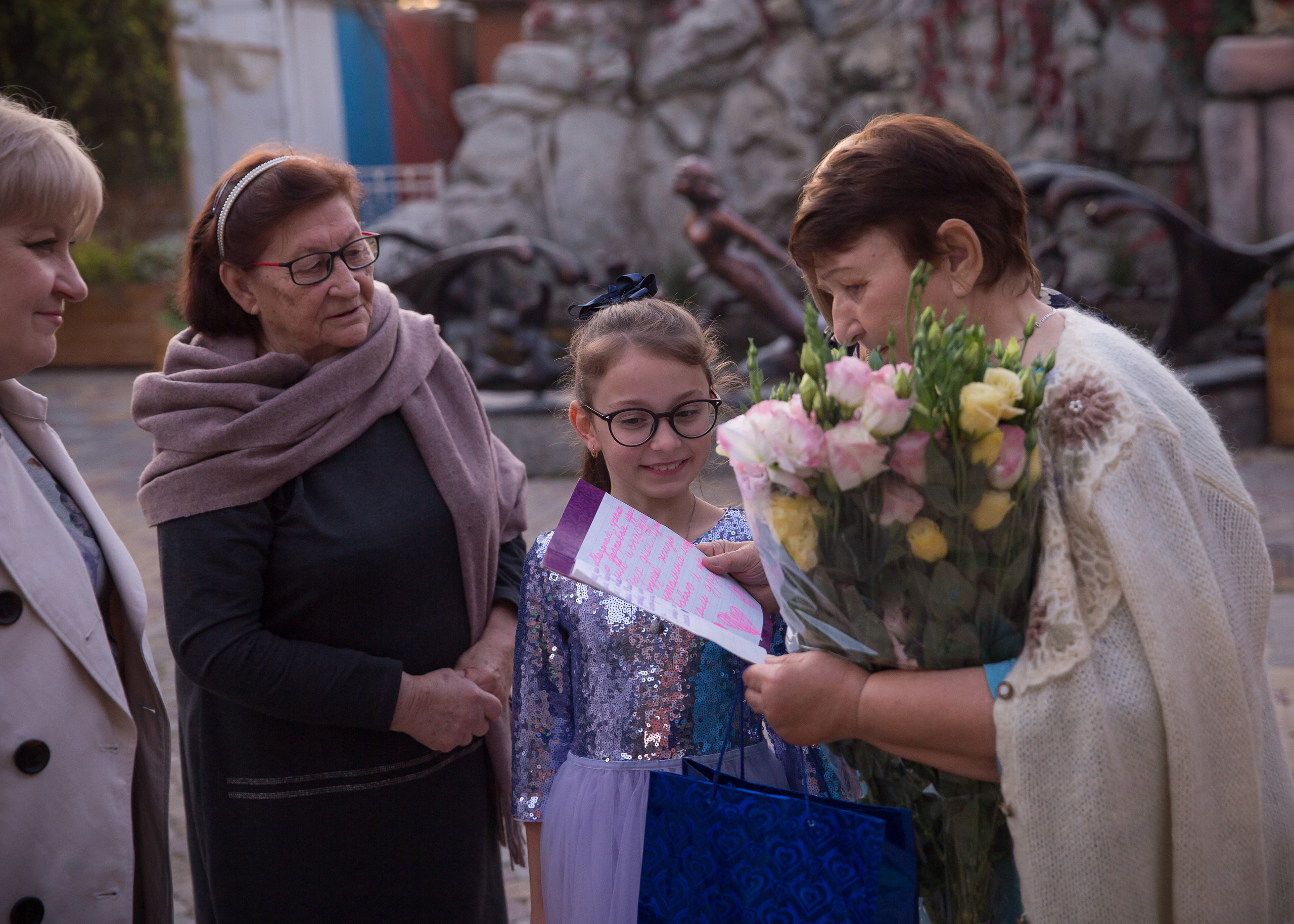 Юбилей 80. Фотограф Любава Колесник. Выпускные альбомы в Крымском районе