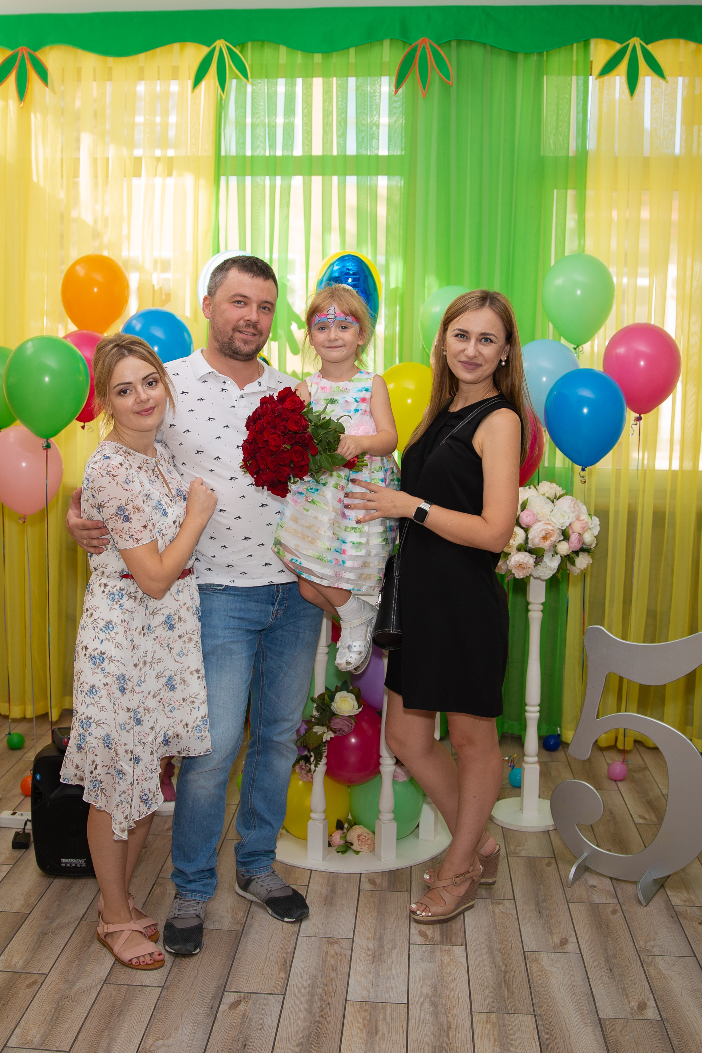 День рождения Дашеньки 5 лет. Фотограф Любава Колесник. Выпускные альбомы в Крымском районе