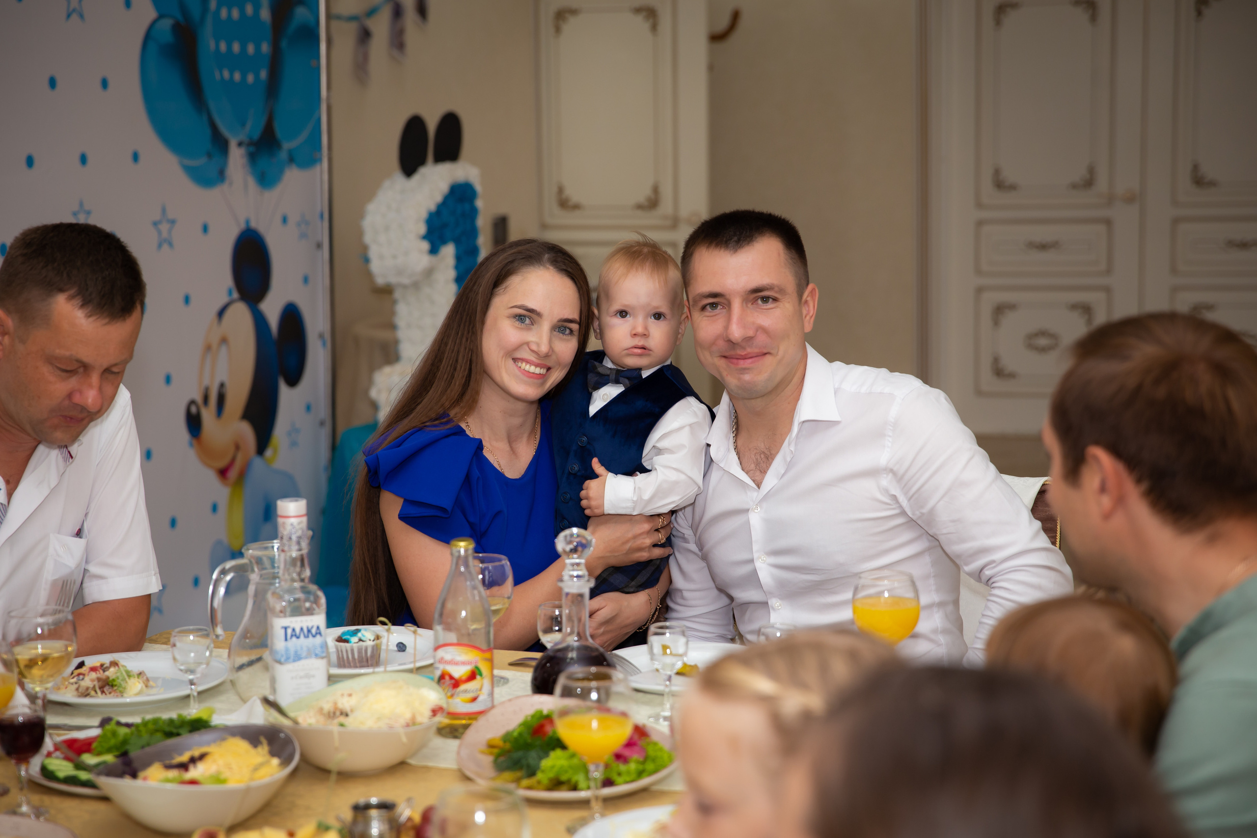 День рождения Ванечки 1 год. Фотограф Любава Колесник. Выпускные альбомы в Крымском районе