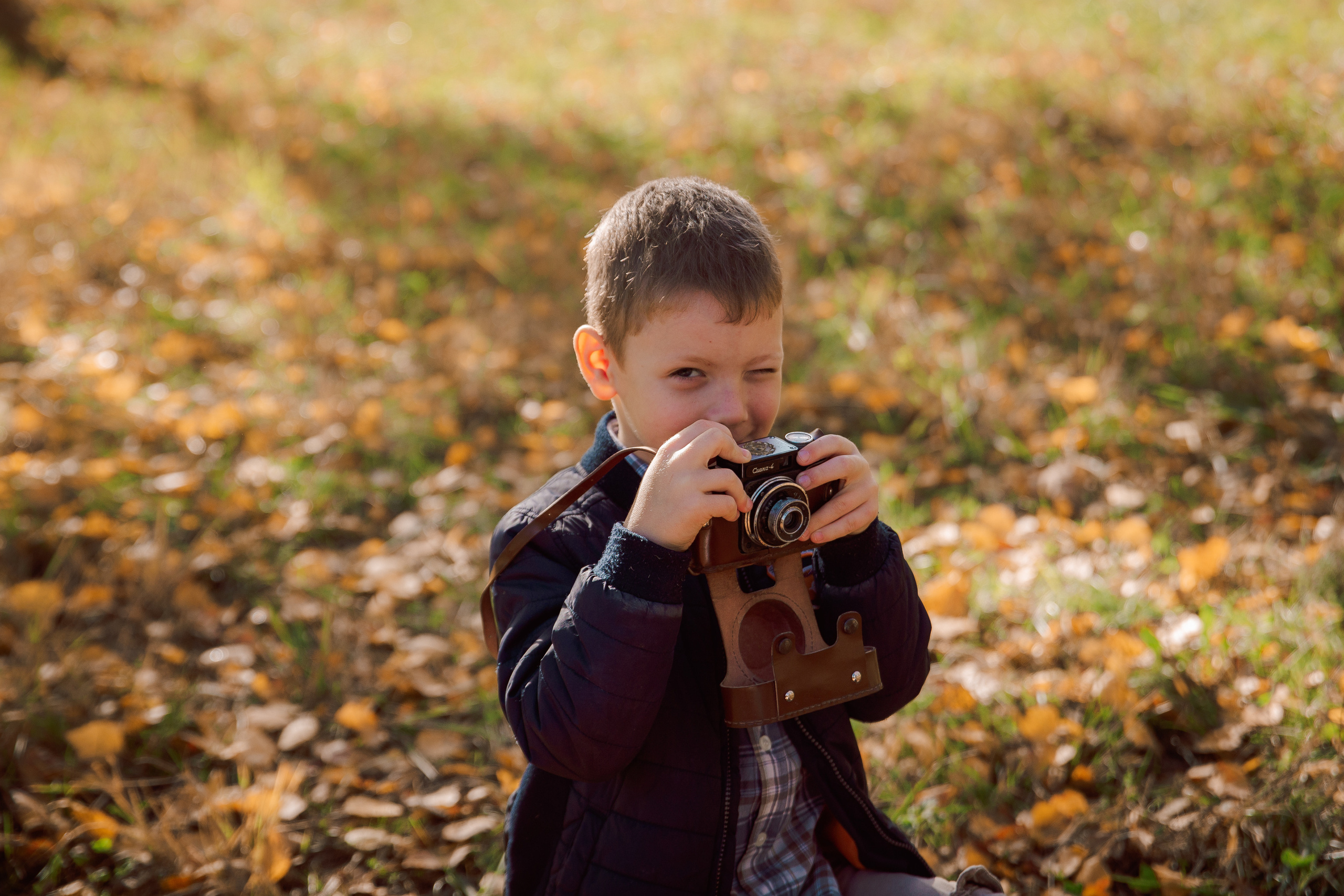 Осенняя прогулка. Фотограф Любава Колесник. Выпускные альбомы в Крымском районе
