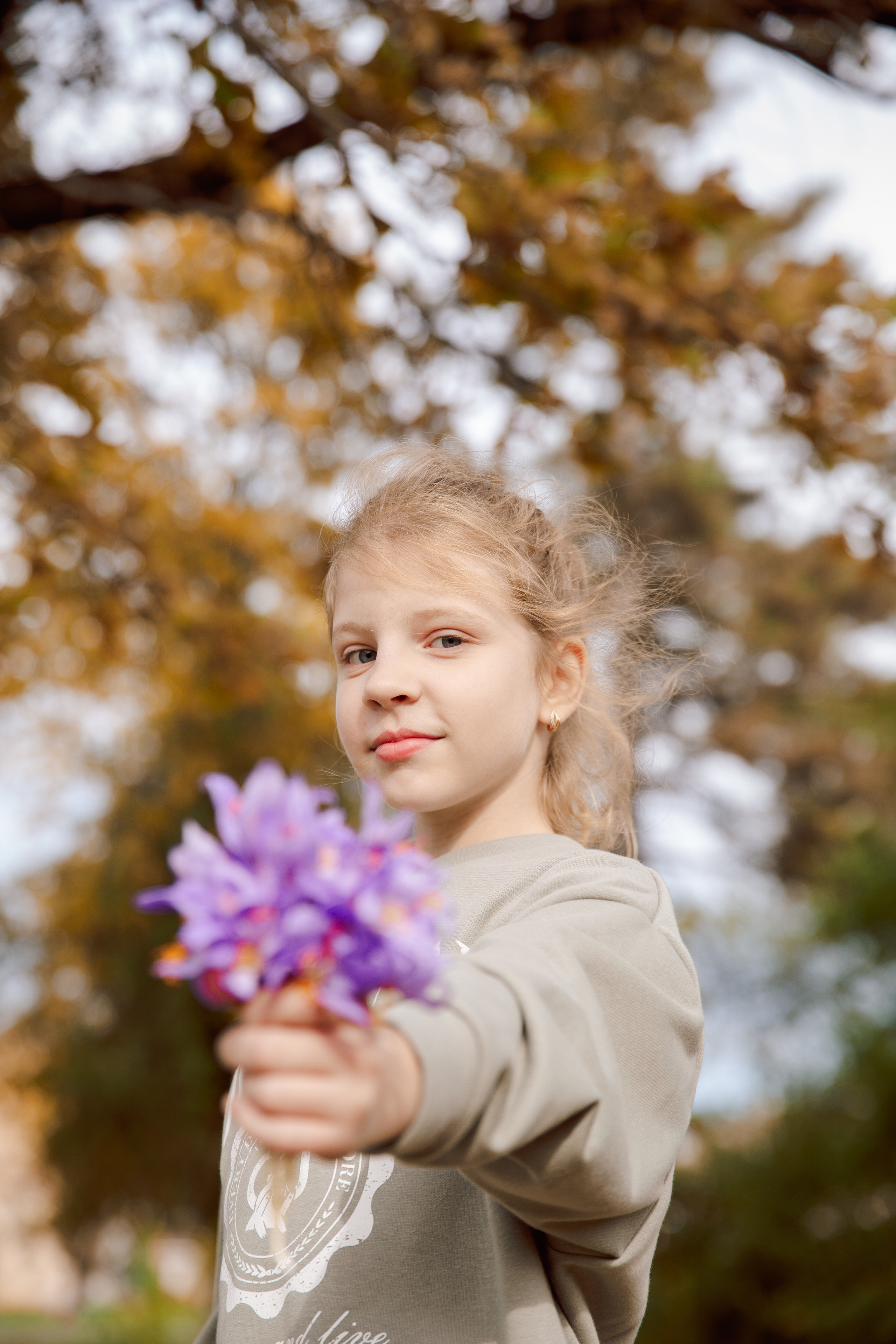 Осенняя прогулка. Фотограф Любава Колесник. Выпускные альбомы в Крымском районе