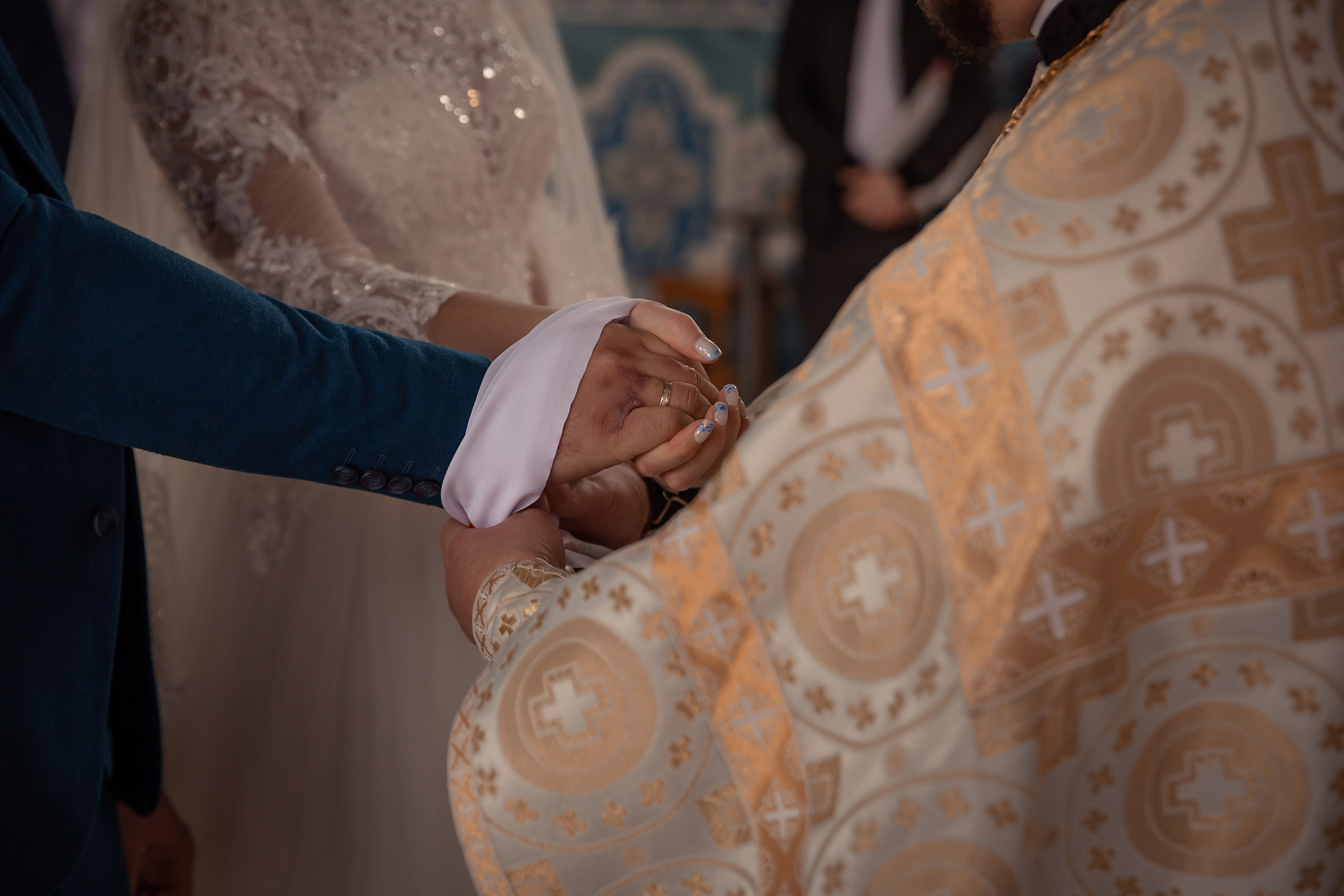 Венчание. Фотограф Любава Колесник. Выпускные альбомы в Крымском районе