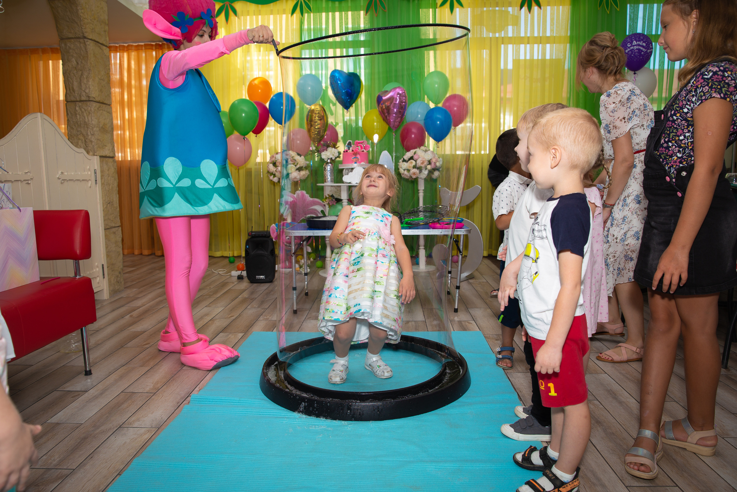 День рождения Дашеньки 5 лет. Фотограф Любава Колесник. Выпускные альбомы в Крымском районе