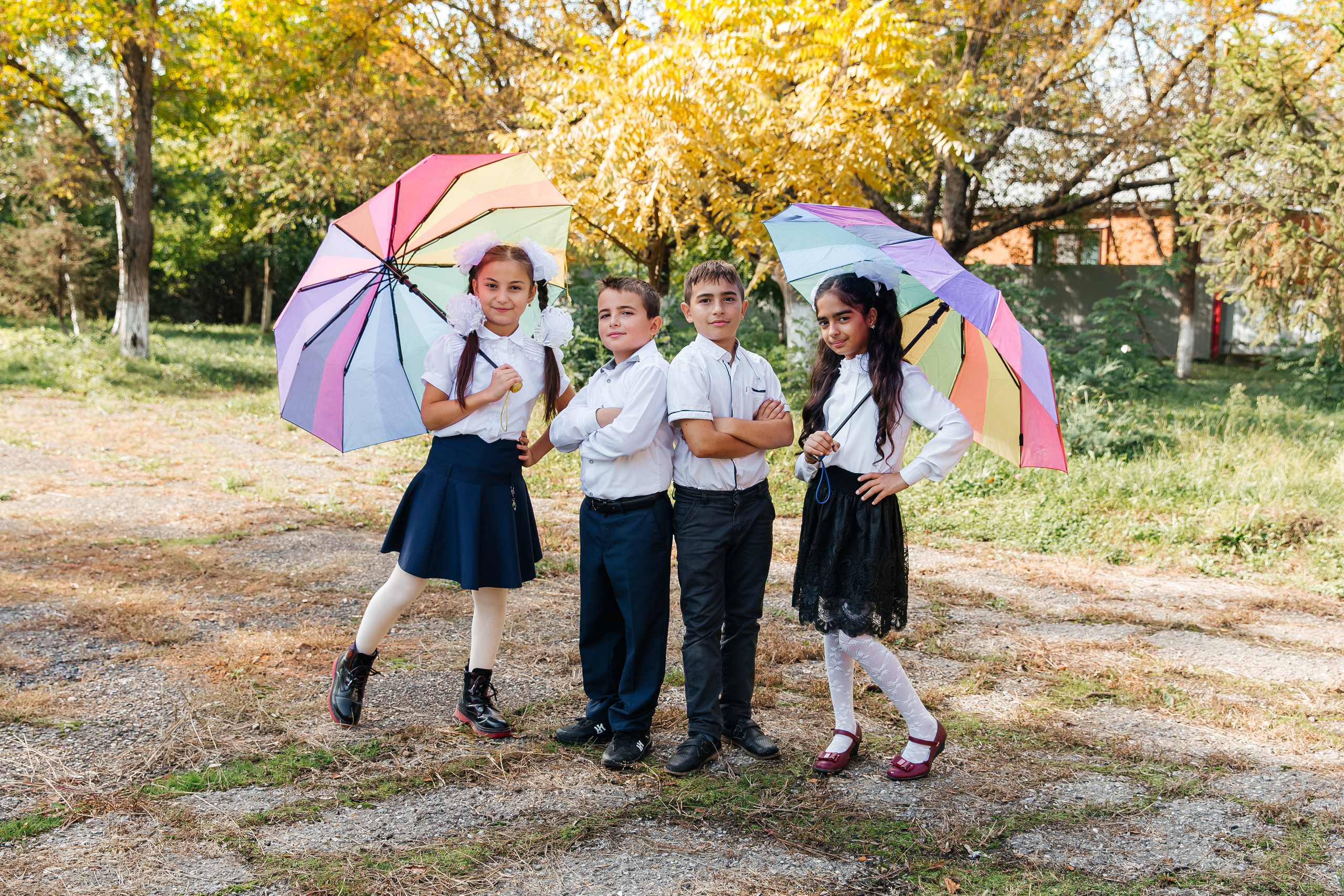 Фотосессия в начальной школе Крымск. Фотограф Любава Колесник. Выпускные альбомы в Крымском районе