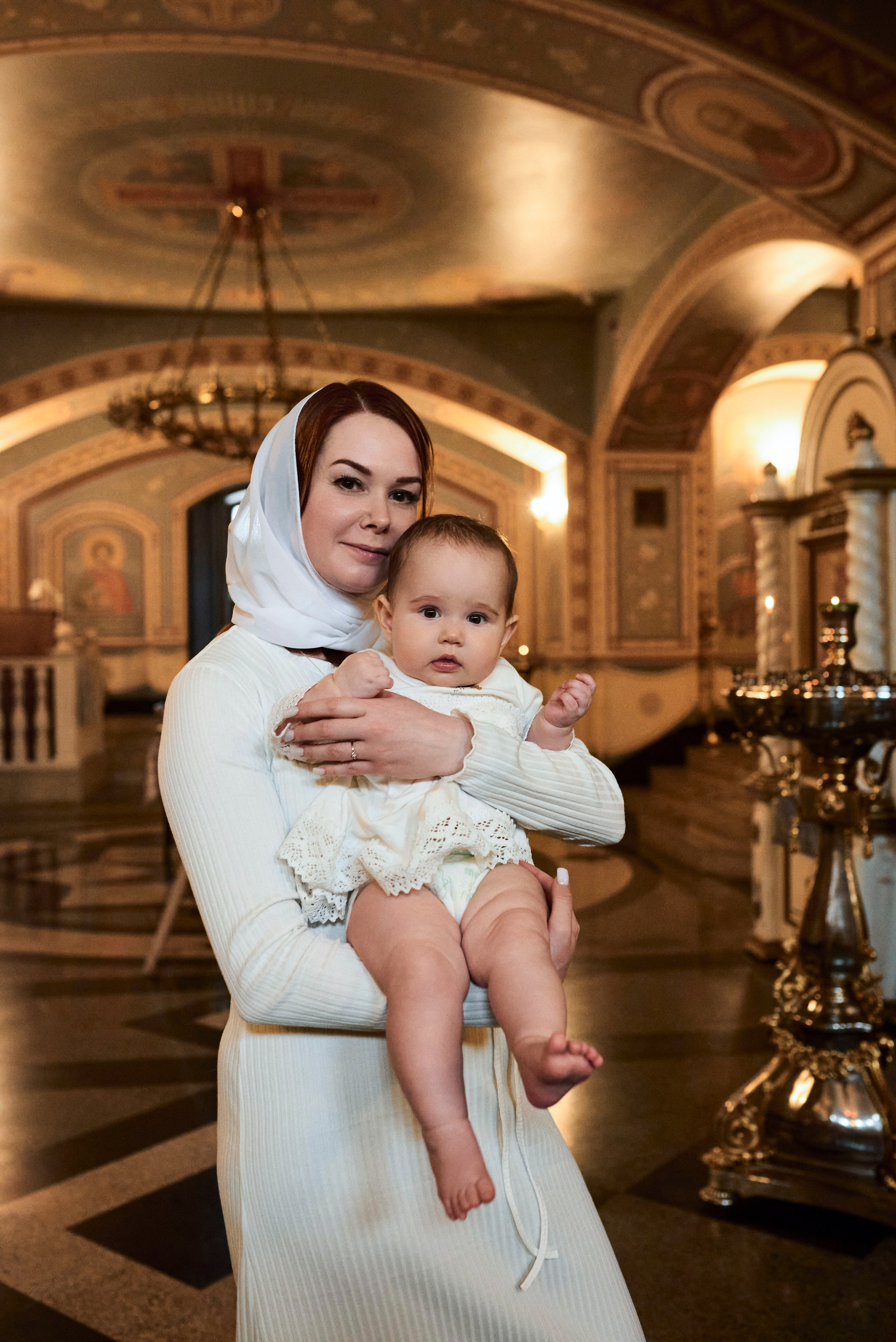 Крещение Арины. Фотограф в Новосибирске Анастасия Курто