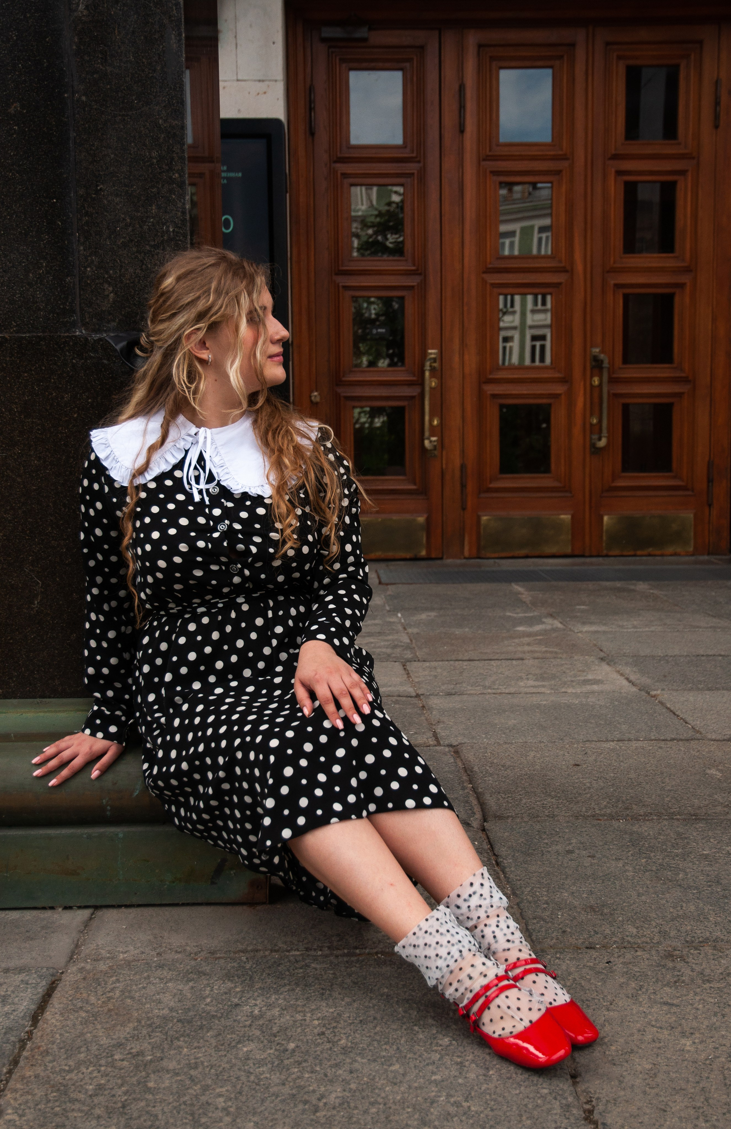 Angelina фотосессия в стиле «Москва слезам не верит». Главная